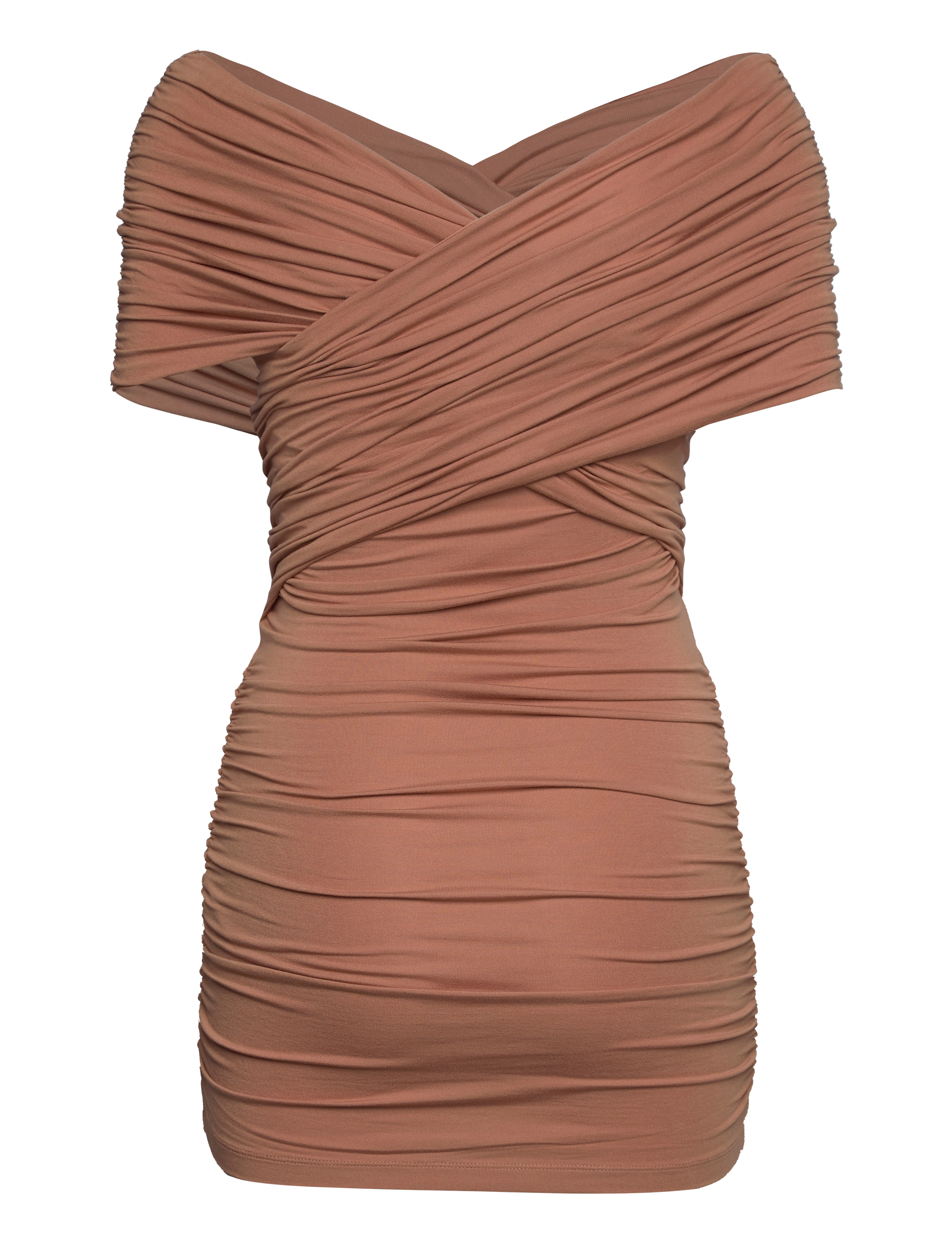 Day Birger et Mikkelsen - Scarlet - Wrap Jersey - varrukateta pluusid - camel - 1