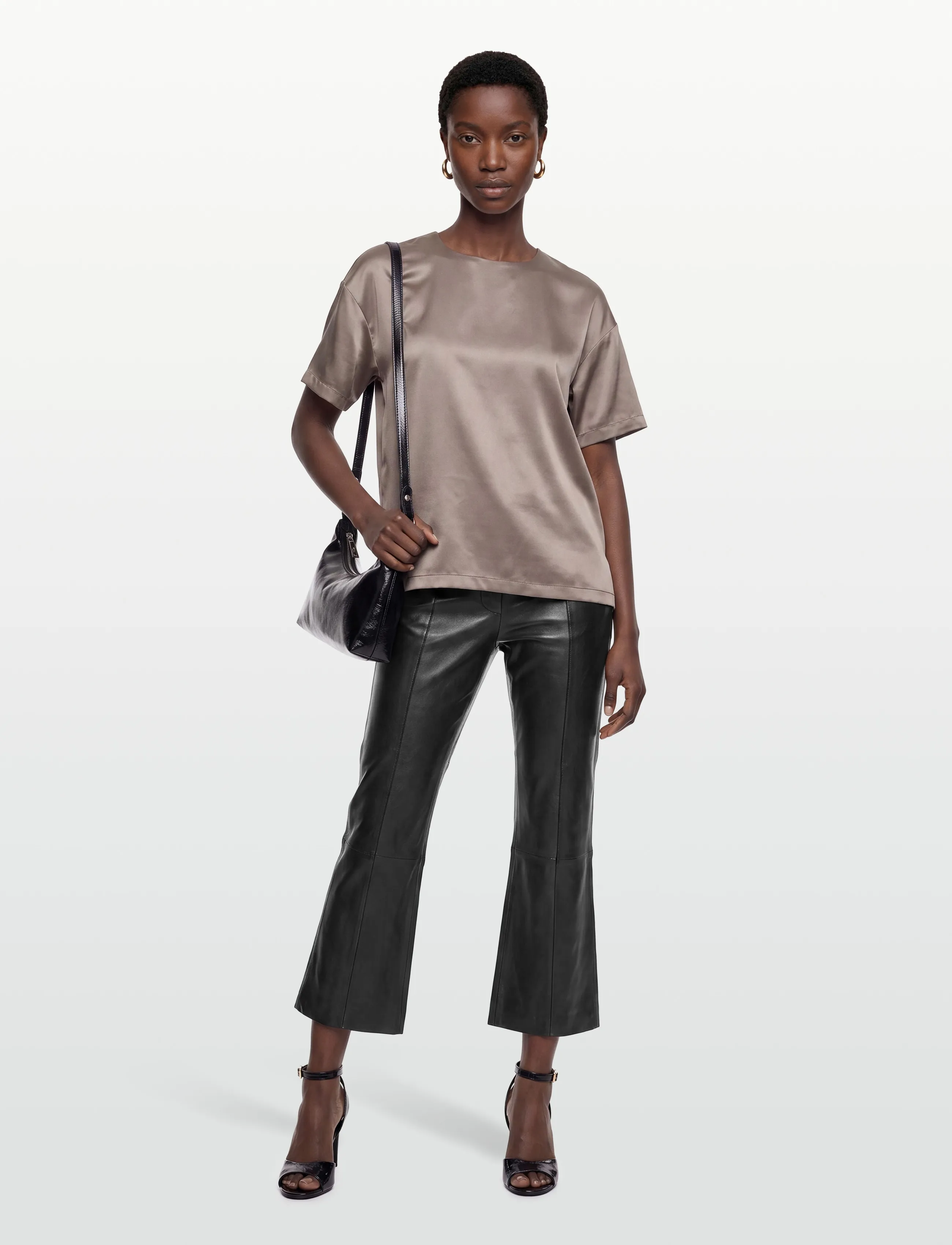 Day Birger et Mikkelsen - Shiv - Lamb Think - nahkpüksid - black - 0
