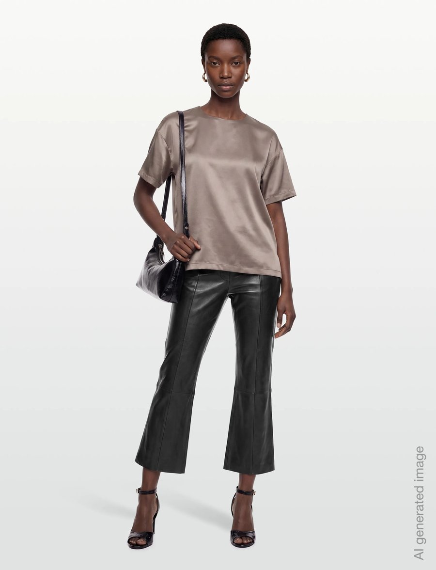 Day Birger et Mikkelsen - Shiv - Lamb Think - lederhosen - black - 0