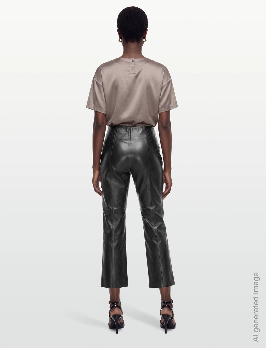 Day Birger et Mikkelsen - Shiv - Lamb Think - lederhosen - black - 4