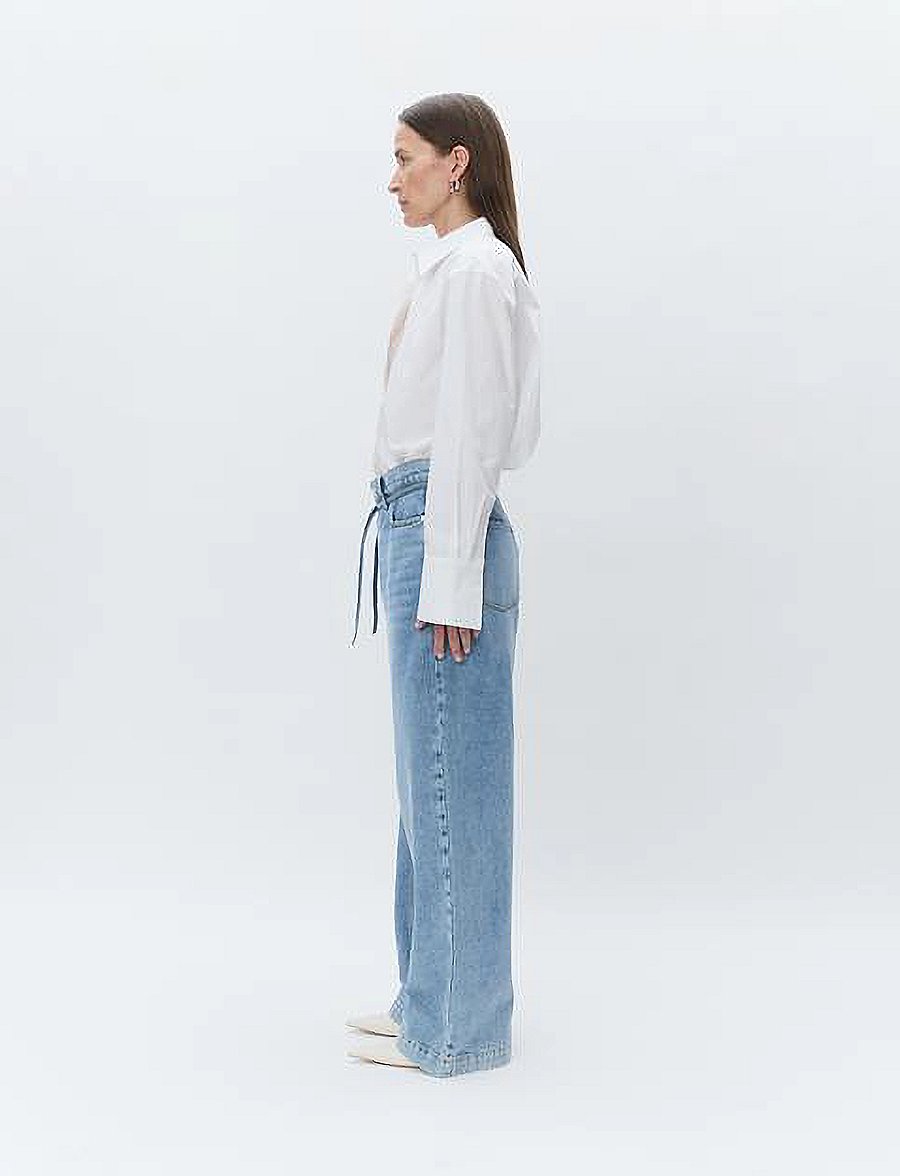 Day Birger et Mikkelsen - Christiane - Solid Cotton RD - pitkähihaiset kauluspaidat - bright white - 3