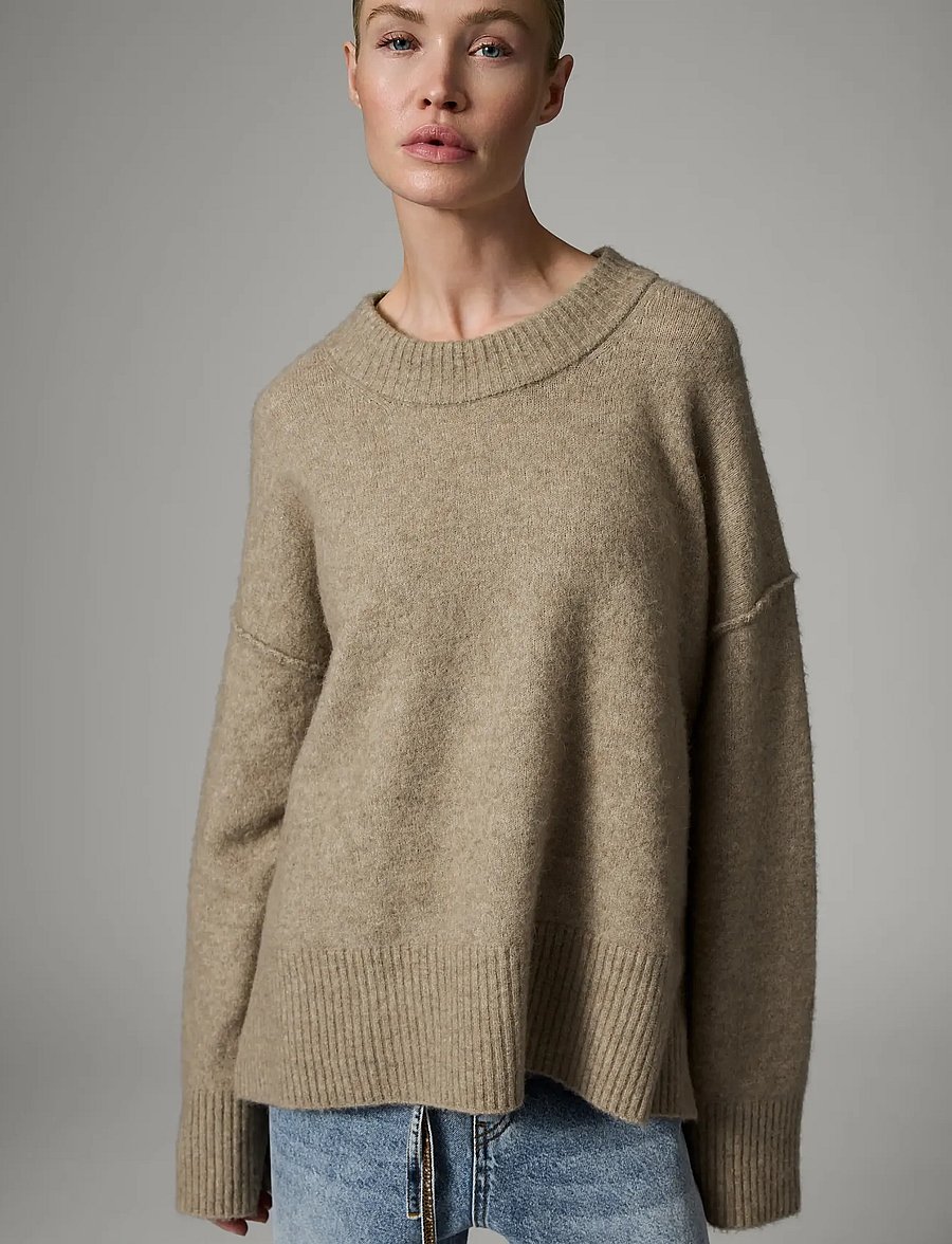 Day Birger et Mikkelsen - Josie - Cozy Days RD - kampsunid - beige melange - 0
