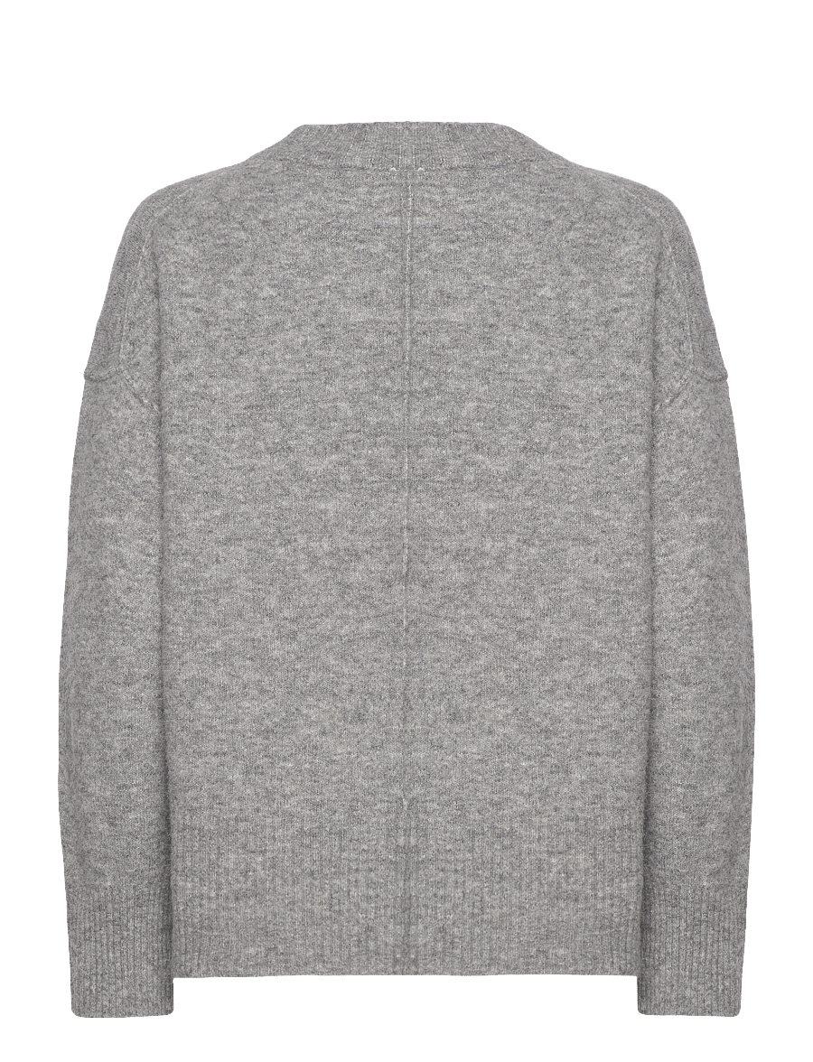 Day Birger et Mikkelsen - Josie - Cozy Days RD - pullover - medium grey melange - 1