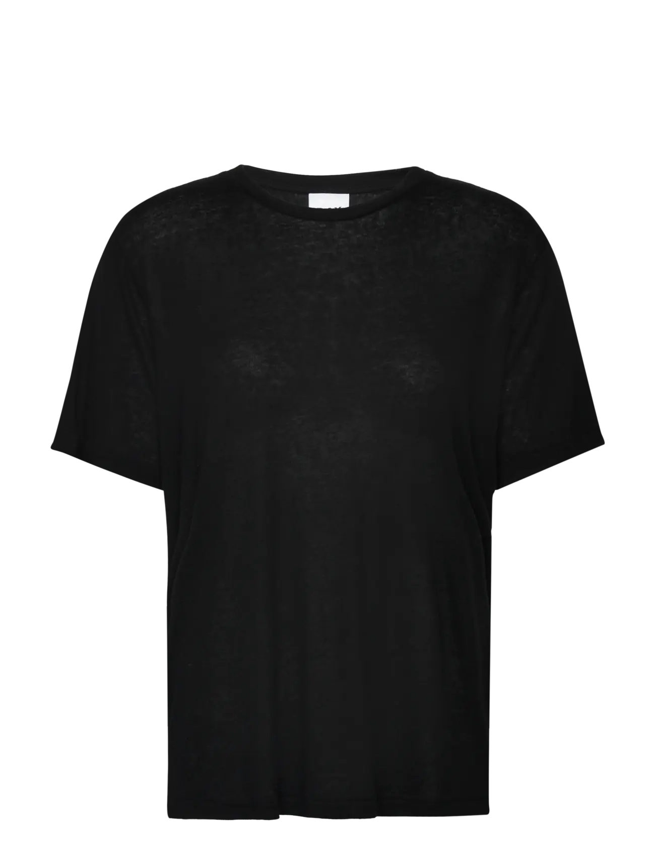 Day Birger et Mikkelsen Parry Soft Wool, Kvinder, Kortærmet Uld T-shirt, Sort, Str: M