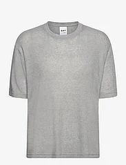 Day Birger et Mikkelsen - Parry - Soft Wool - t-shirts - medium grey melange - 0