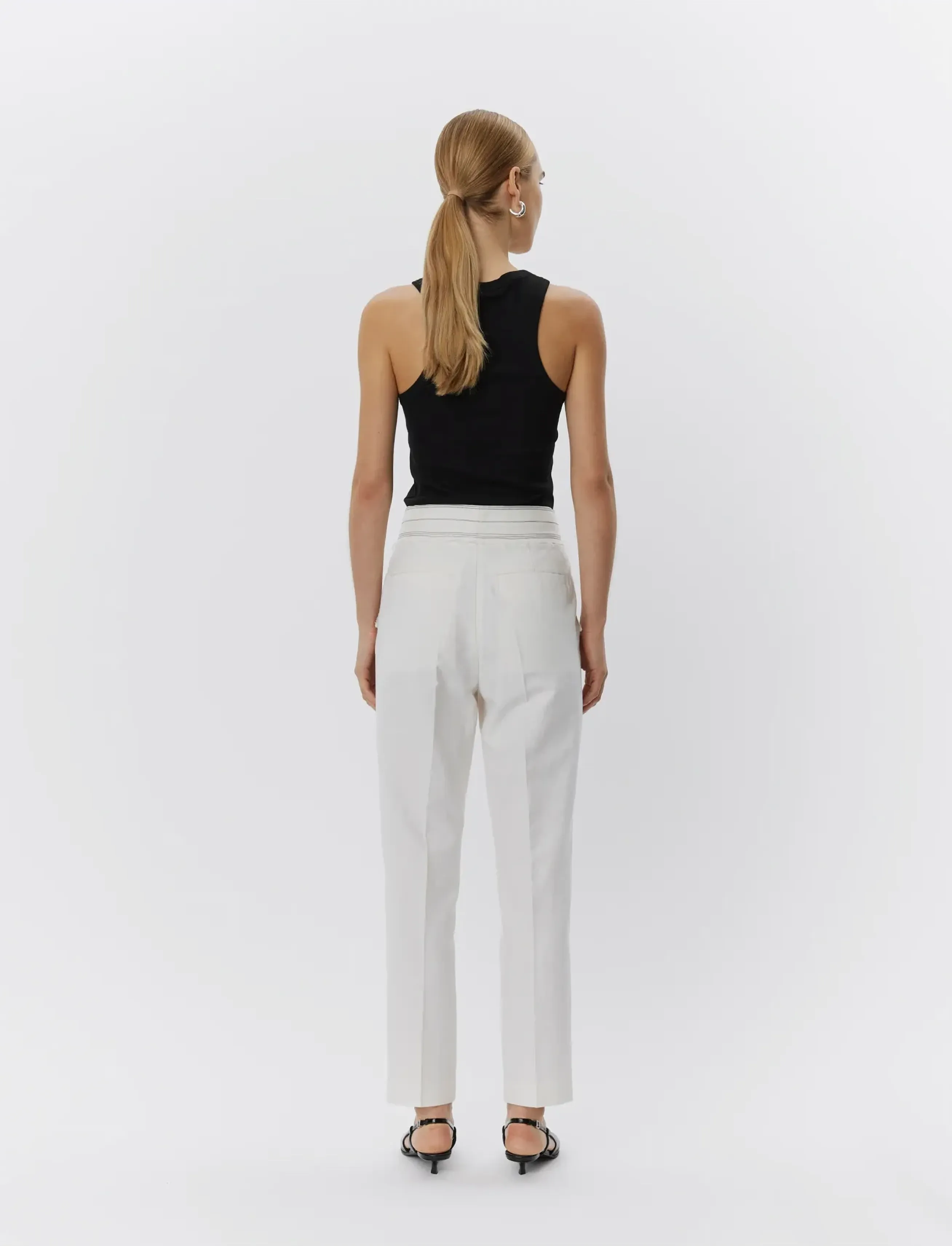 Day Birger et Mikkelsen - Alisson - Classic Rib RD - linnen - black - 3