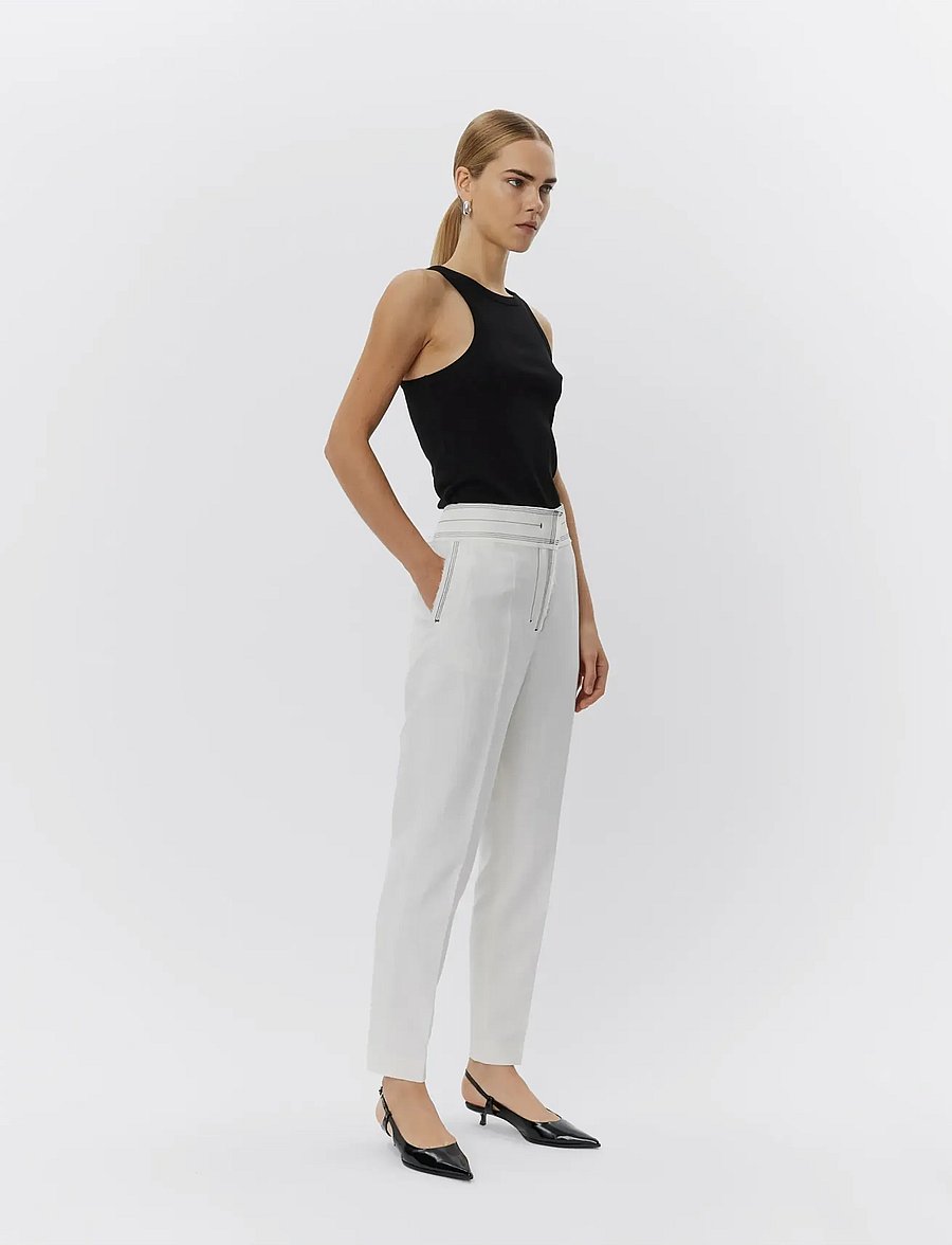 Day Birger et Mikkelsen - Alisson - Classic Rib RD - sleeveless tops - black - 4