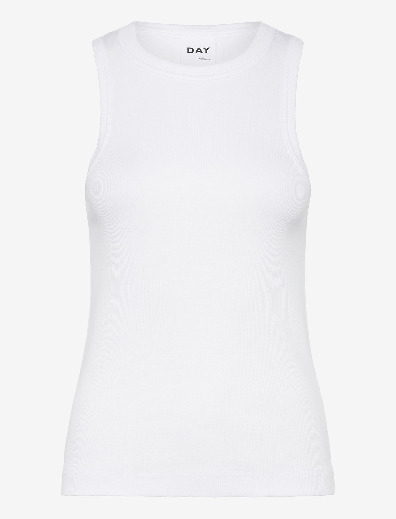 Day Birger et Mikkelsen - Alisson - Classic Rib RD - Ärmellose tops - bright white - 0