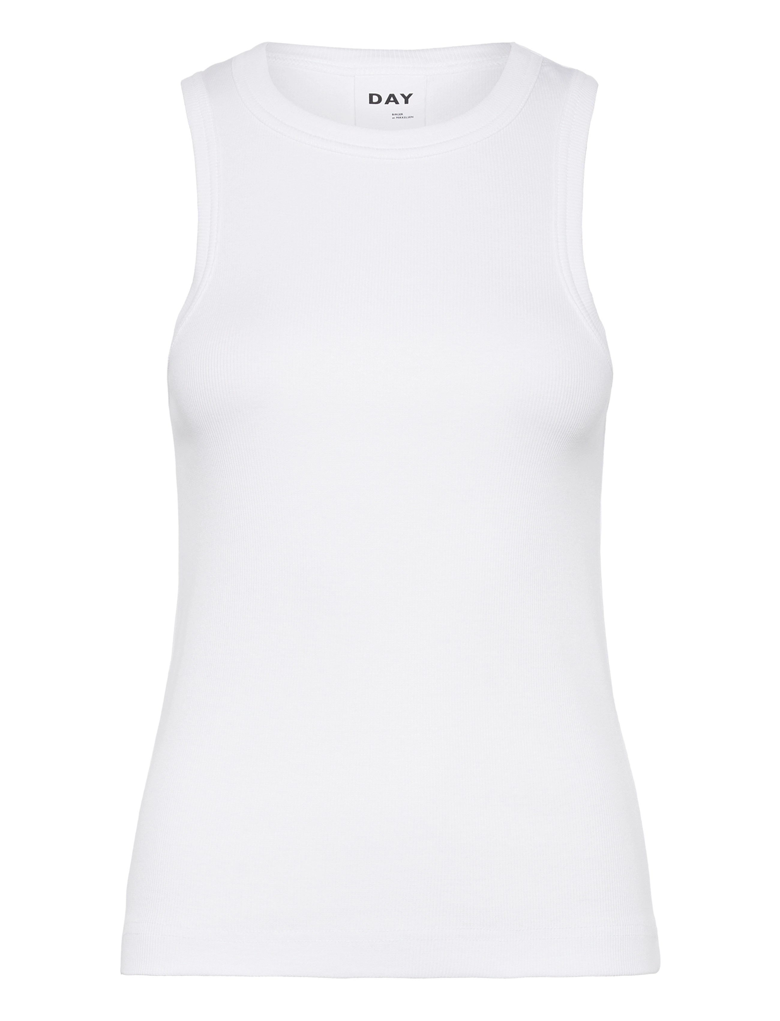 Day Birger et Mikkelsen Alisson - Classic Rib RD - Tøj - BRIGHT WHITE / white