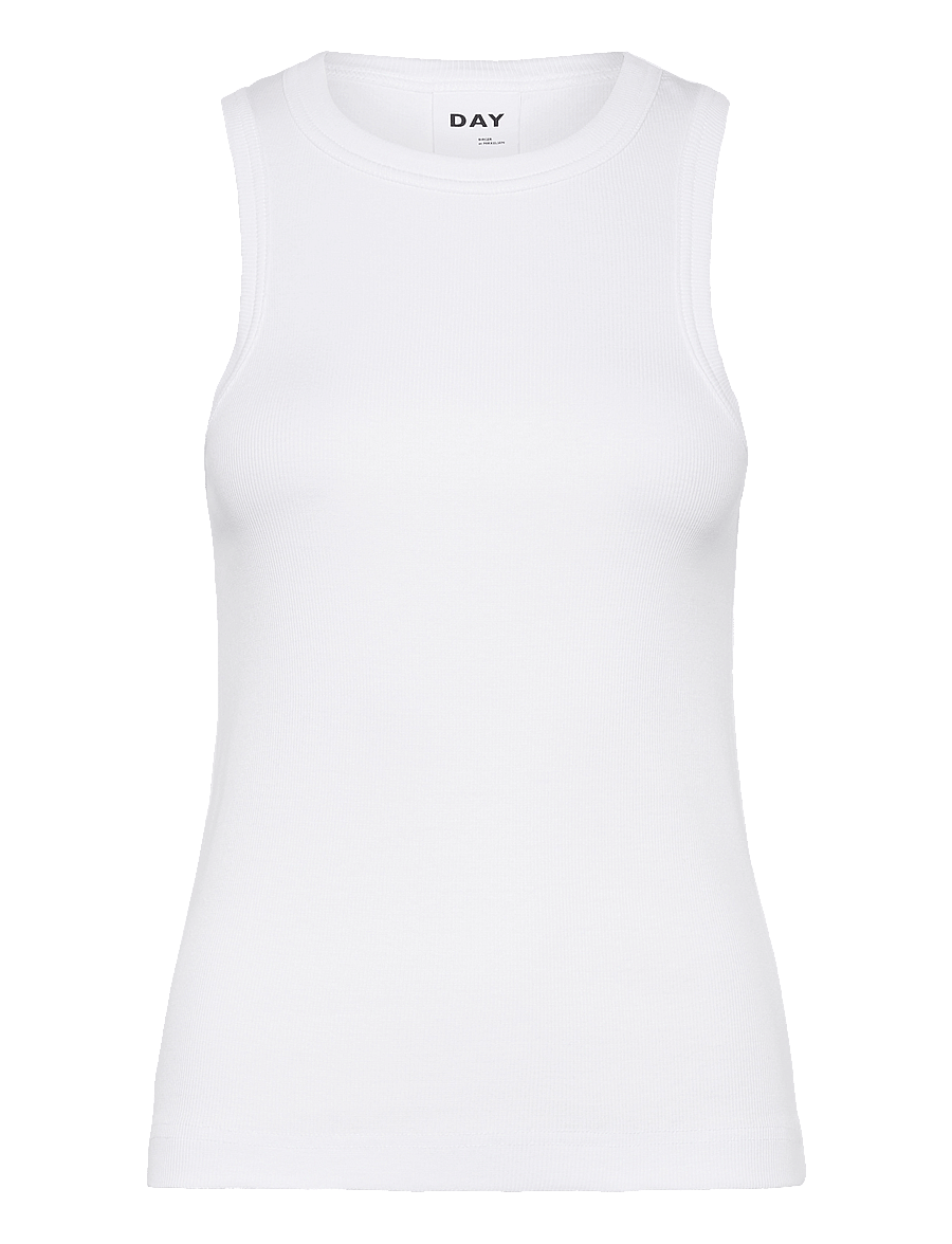 Day Birger et Mikkelsen - Alisson - Classic Rib RD - linnen - bright white - 1