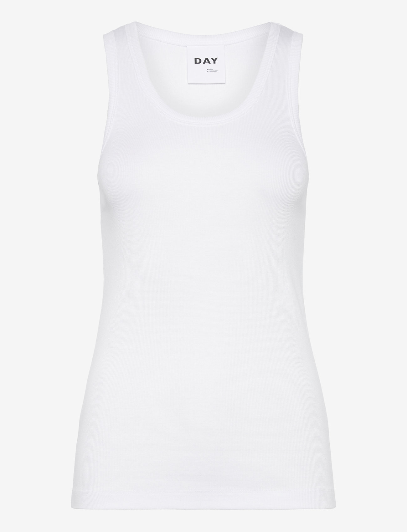 Day Birger et Mikkelsen - Camilo - Classic Rib RD - Ärmellose tops - bright white - 1