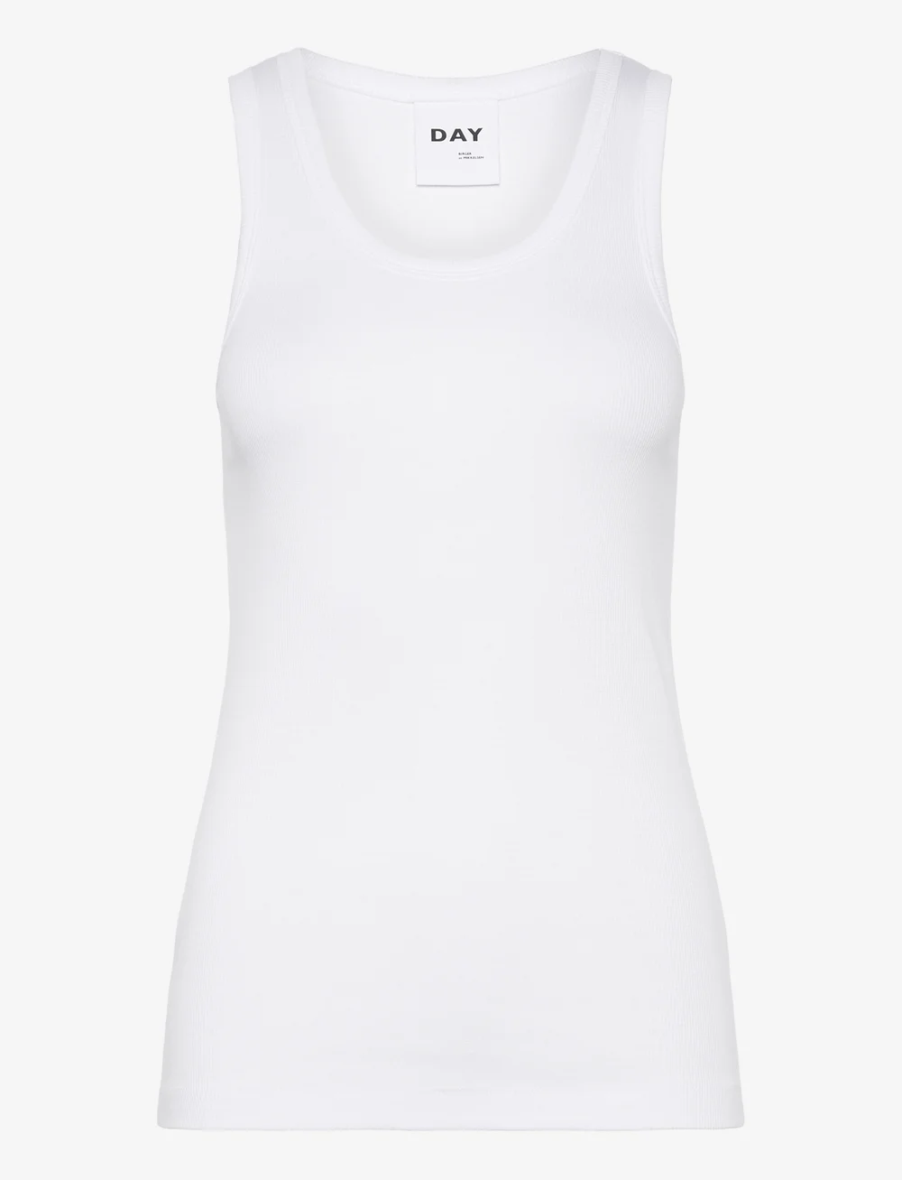 Day Birger et Mikkelsen - Camilo - Classic Rib RD - Ærmeløse toppe - bright white - 1