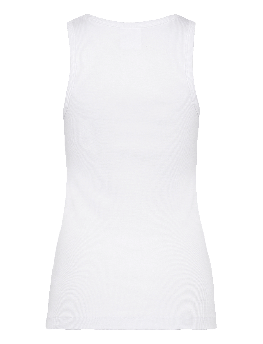 Day Birger et Mikkelsen - Camilo - Classic Rib RD - Ärmellose tops - bright white - 2