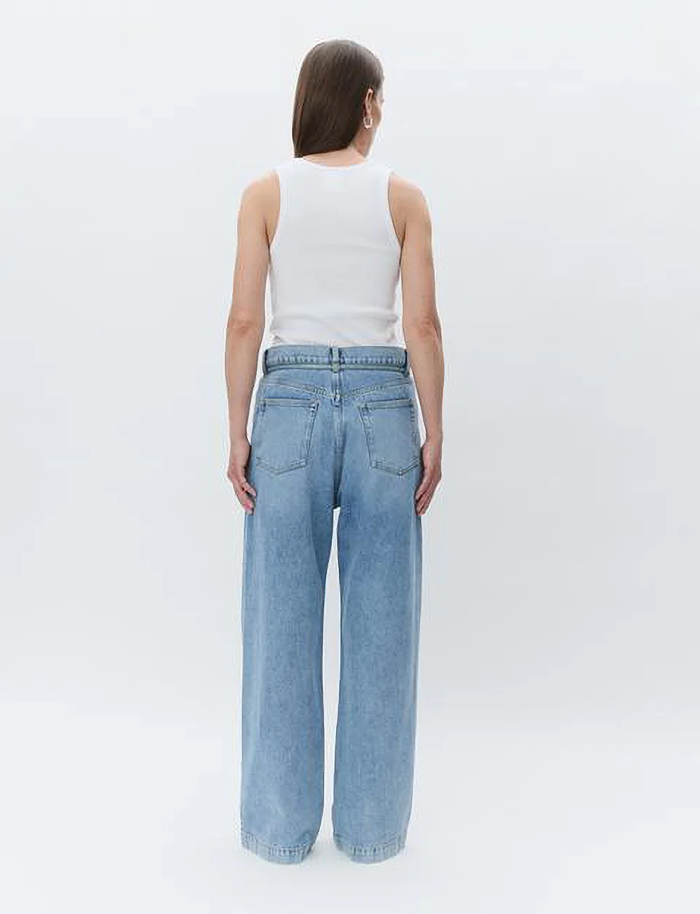 Day Birger et Mikkelsen - Camilo - Classic Rib RD - Ærmeløse toppe - bright white - 4