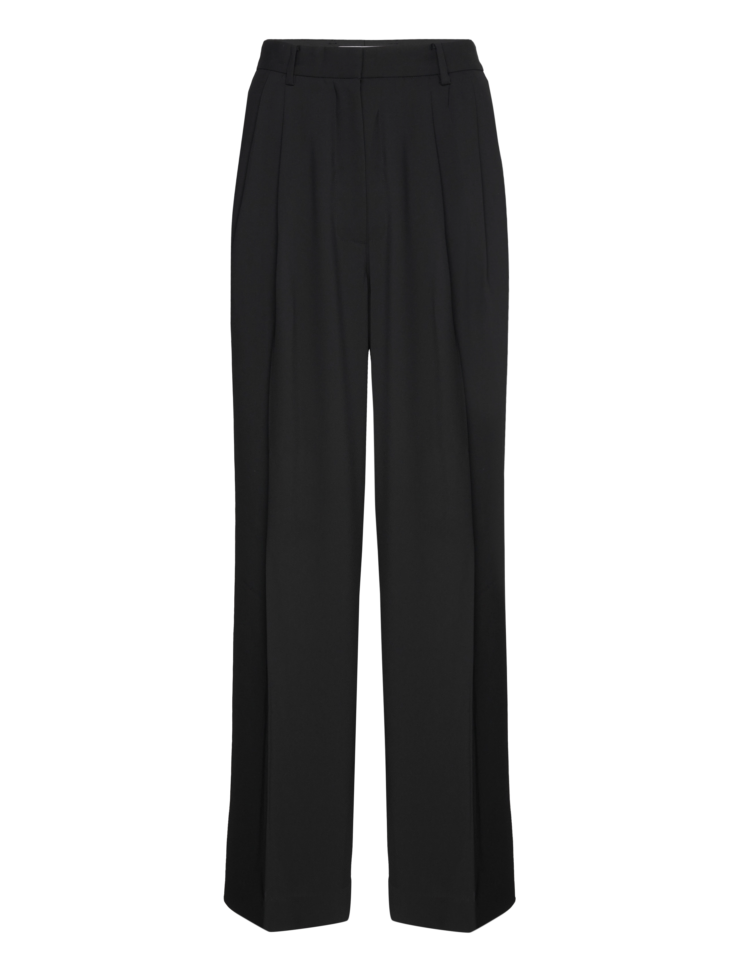Day Birger et Mikkelsen Enzo Classic Gabardine, 40, Trousers, Schwarz - Wide Leg, Frauen