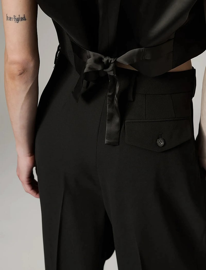 Day Birger et Mikkelsen - Enzo - Classic Gabardine - wide leg trousers - black - 4