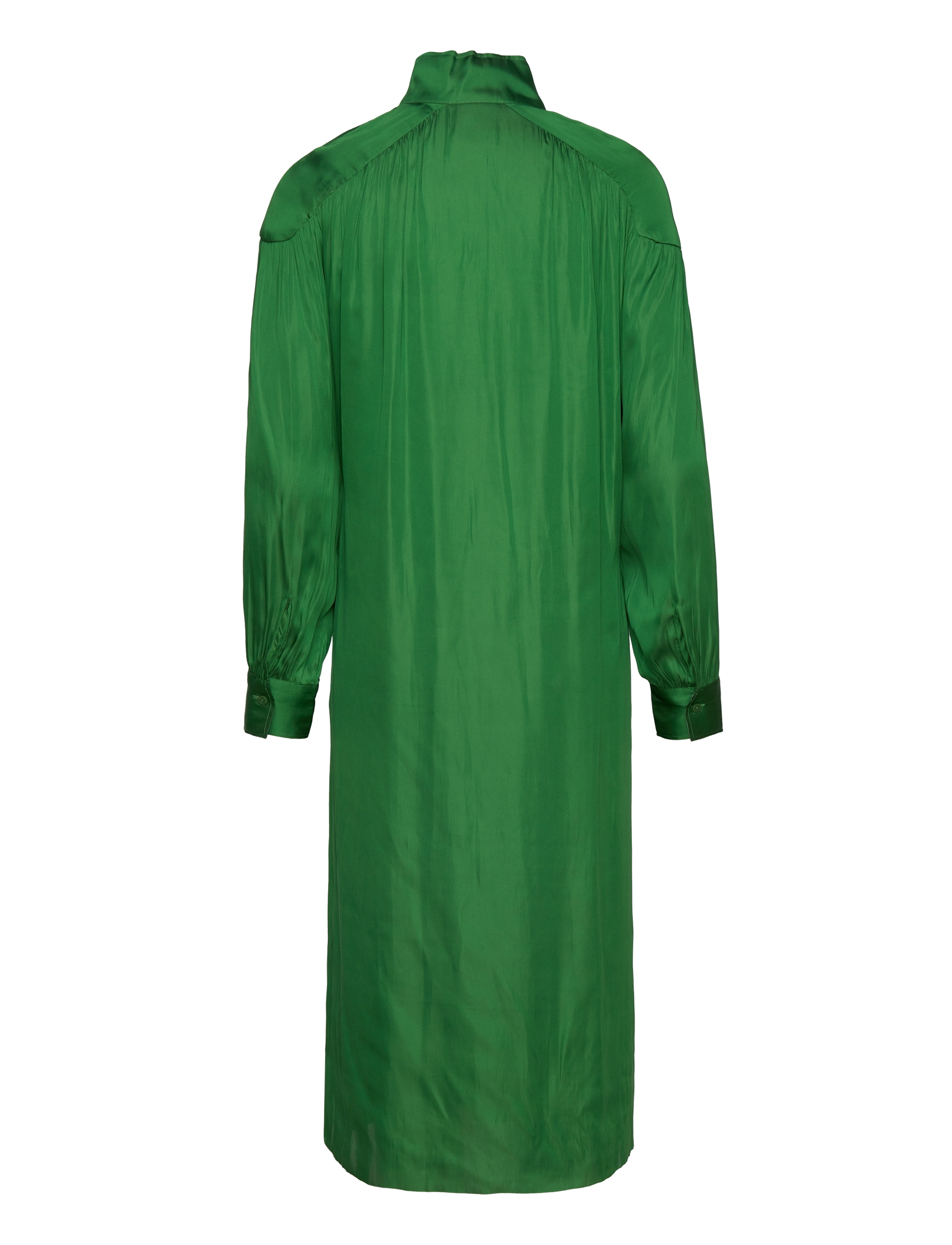Day Birger et Mikkelsen - Camille - Modern Drape - midikleider - basil green - 2