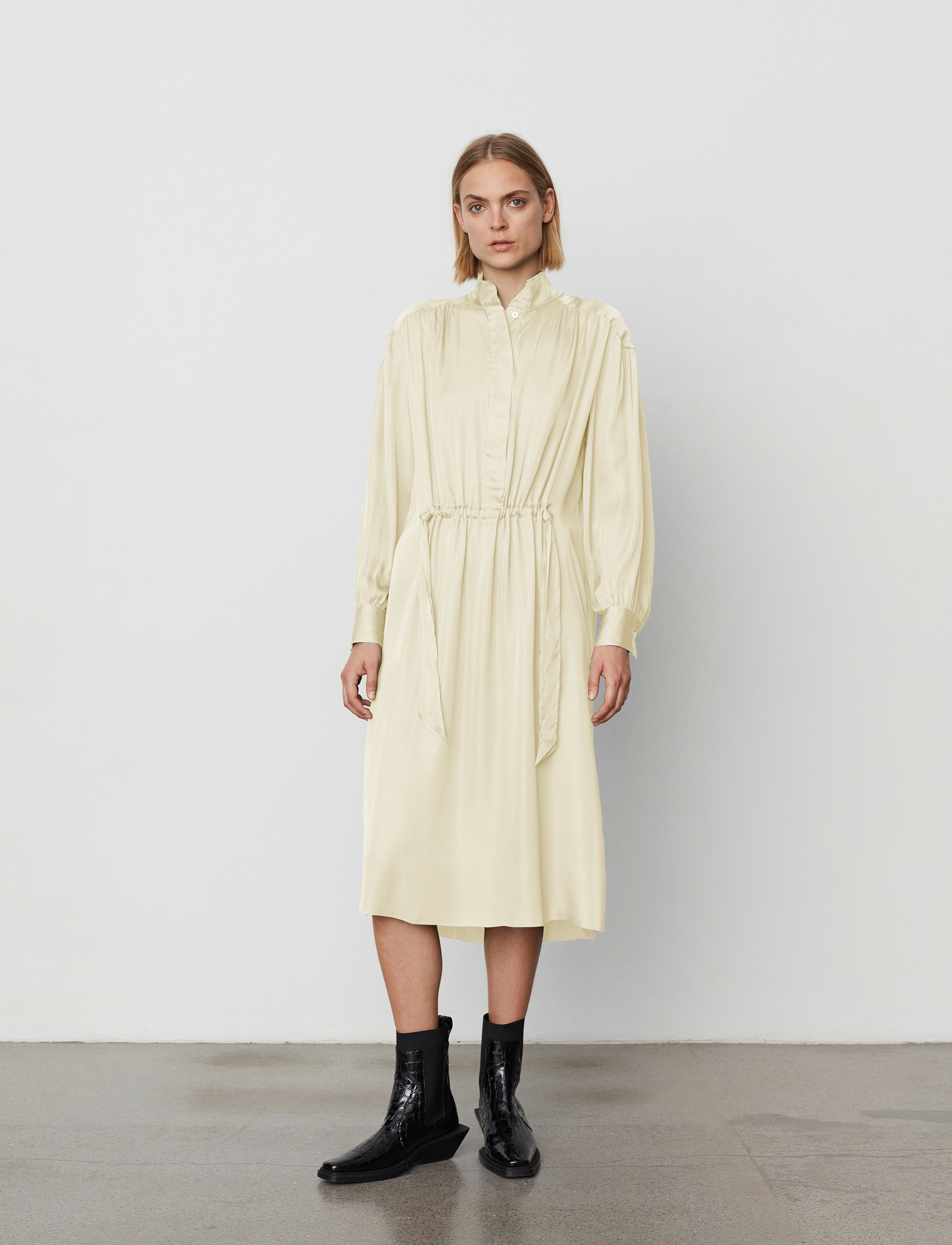 Day Birger et Mikkelsen - Camille - Modern Drape - särkkleidid - cloud cream - 3
