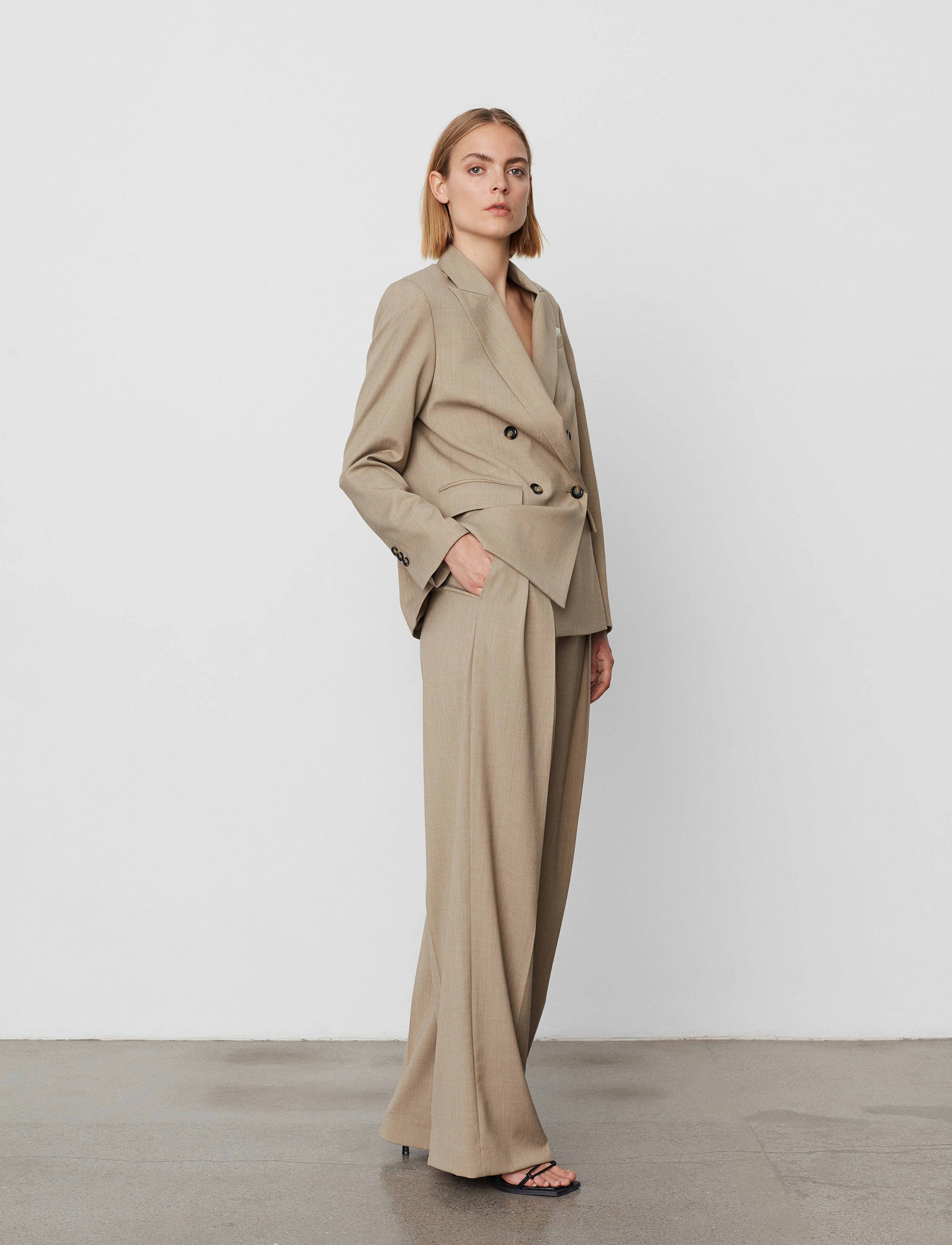 Day Birger et Mikkelsen - Cohen - Classic Wool Blend - beige melange - 3