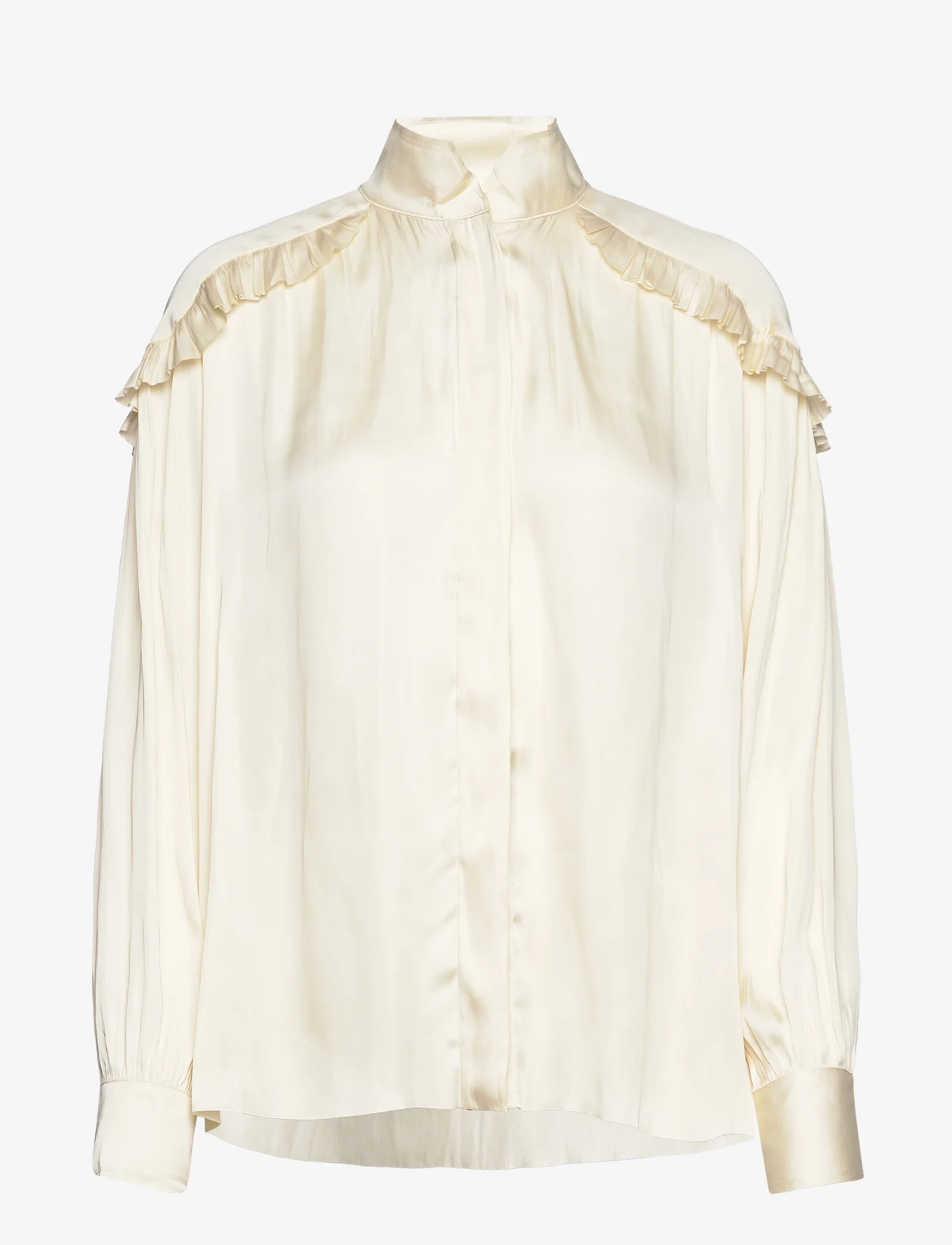 Day Birger et Mikkelsen - Courtney - Modern Drape - long-sleeved blouses - cloud cream - 0
