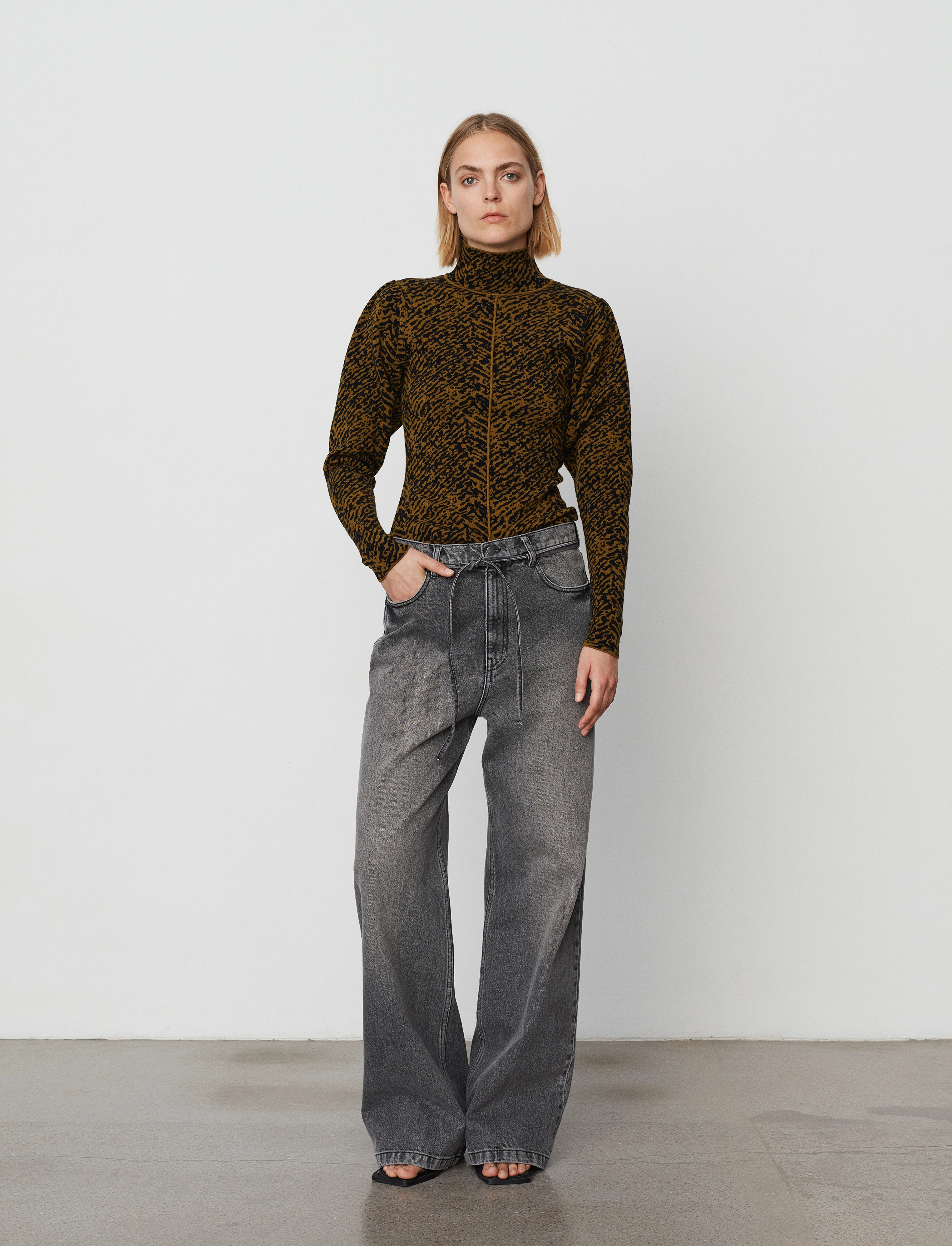 Day Birger et Mikkelsen - Elijah - Wonderful Denim - platūs džinsai - black - 3