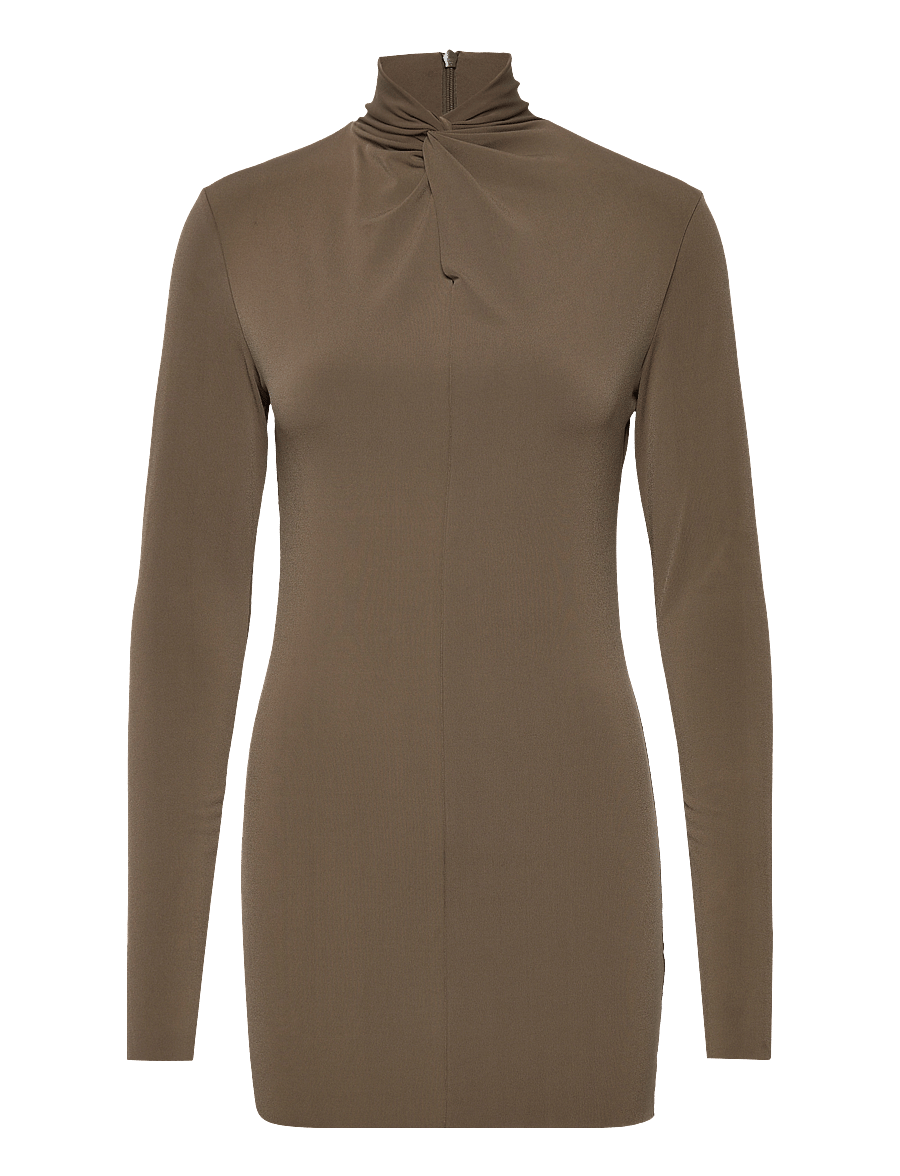 Day Birger et Mikkelsen - Gavin - Delicate Stretch - long-sleeved tops - breen - 0