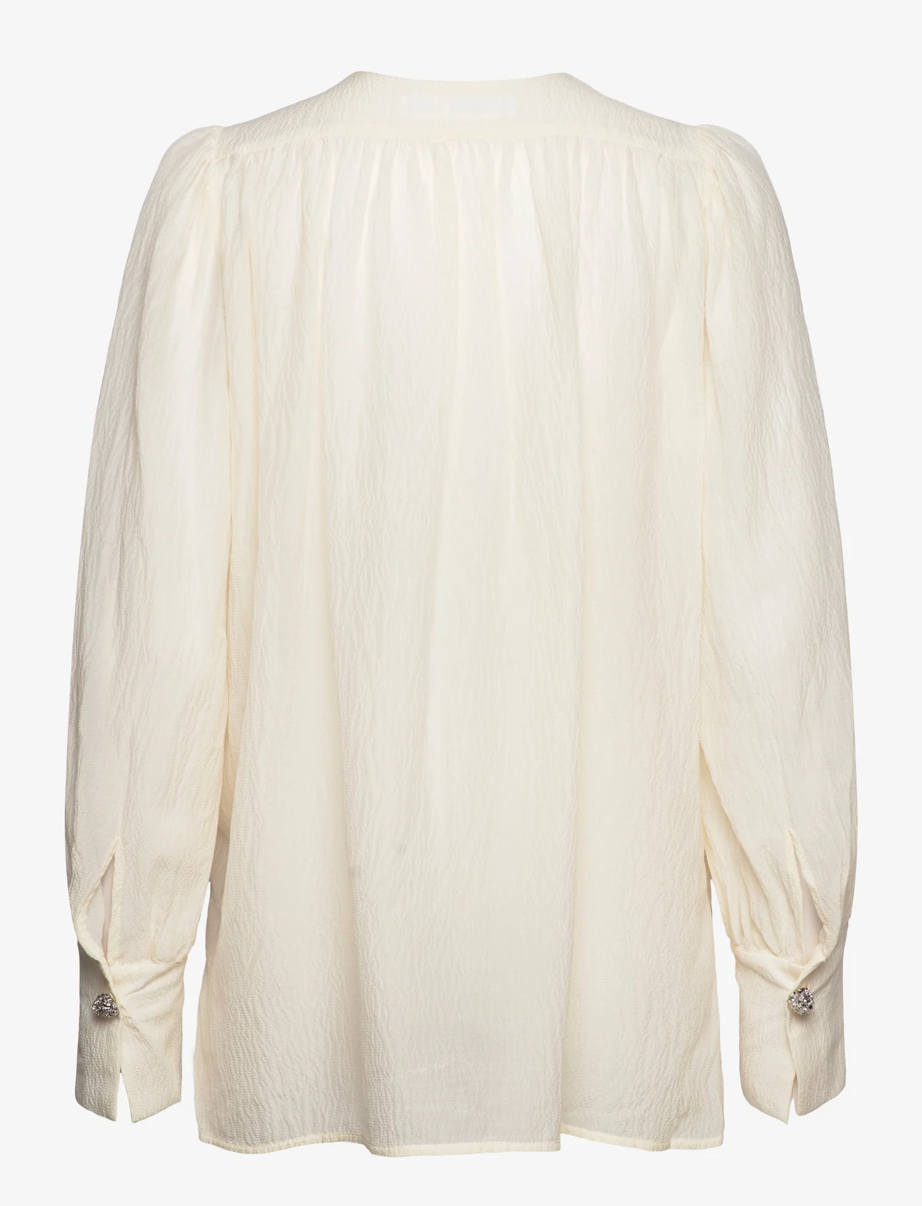 Day Birger et Mikkelsen - Logan - Cotton Silk Texture - long-sleeved blouses - vanilla ice - 1
