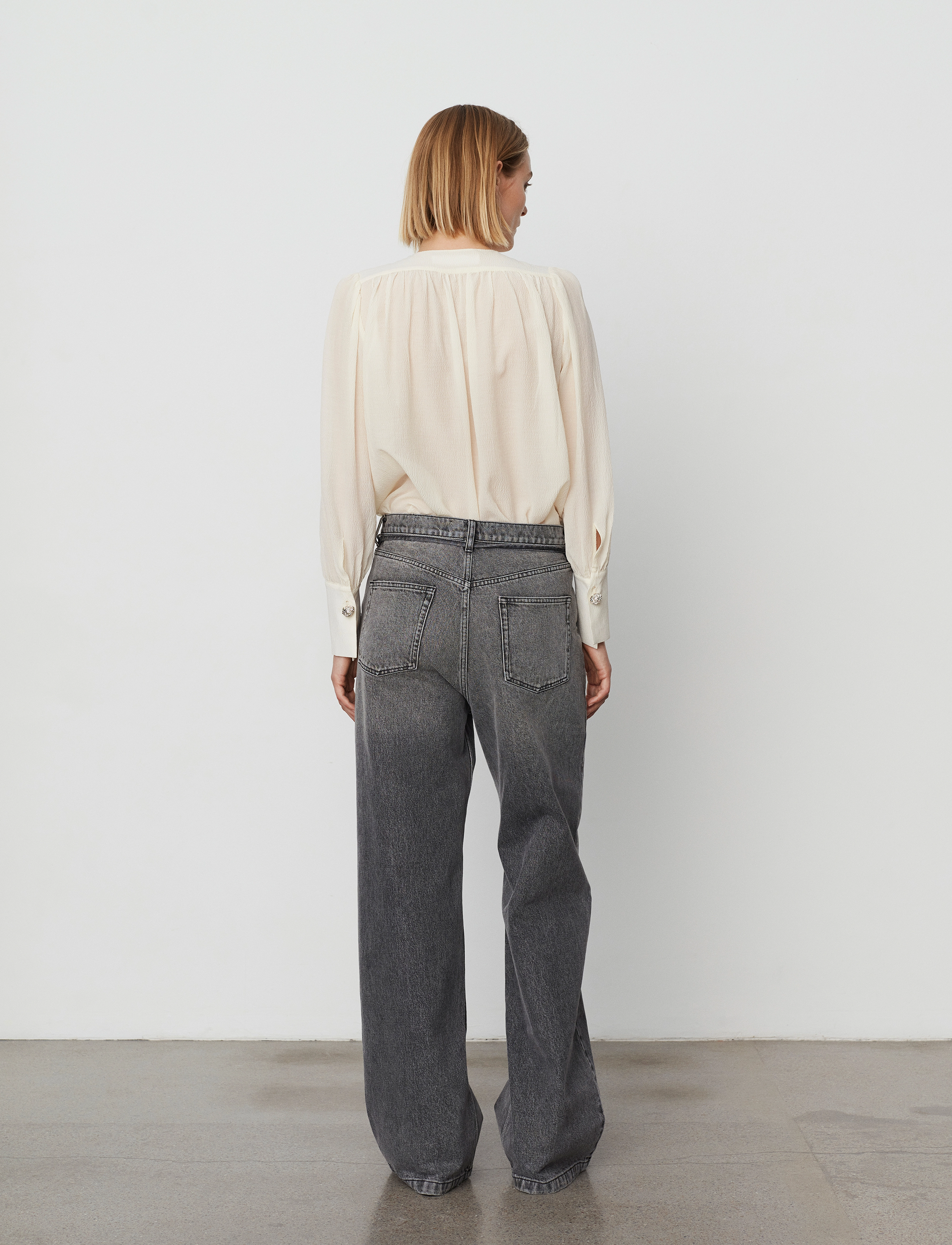 Day Birger et Mikkelsen - Logan - Cotton Silk Texture - vanilla ice - 4