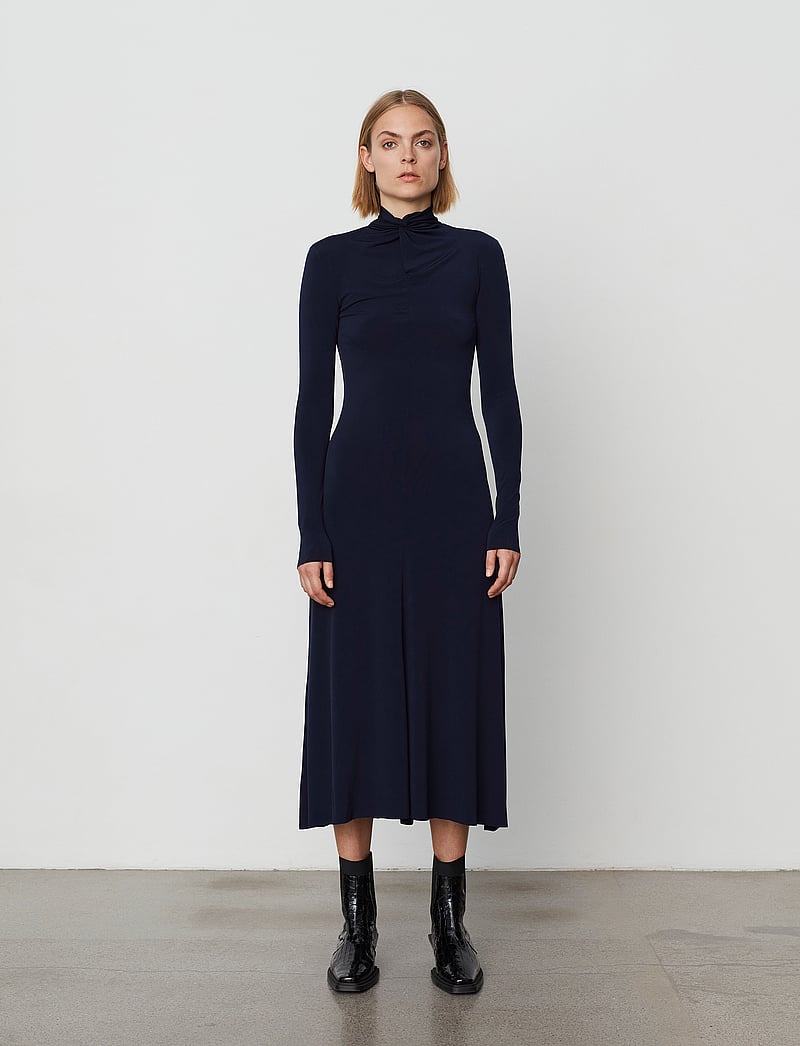 Day Birger et Mikkelsen - Lucille - Delicate Stretch - midi kjoler - total eclipse - 0