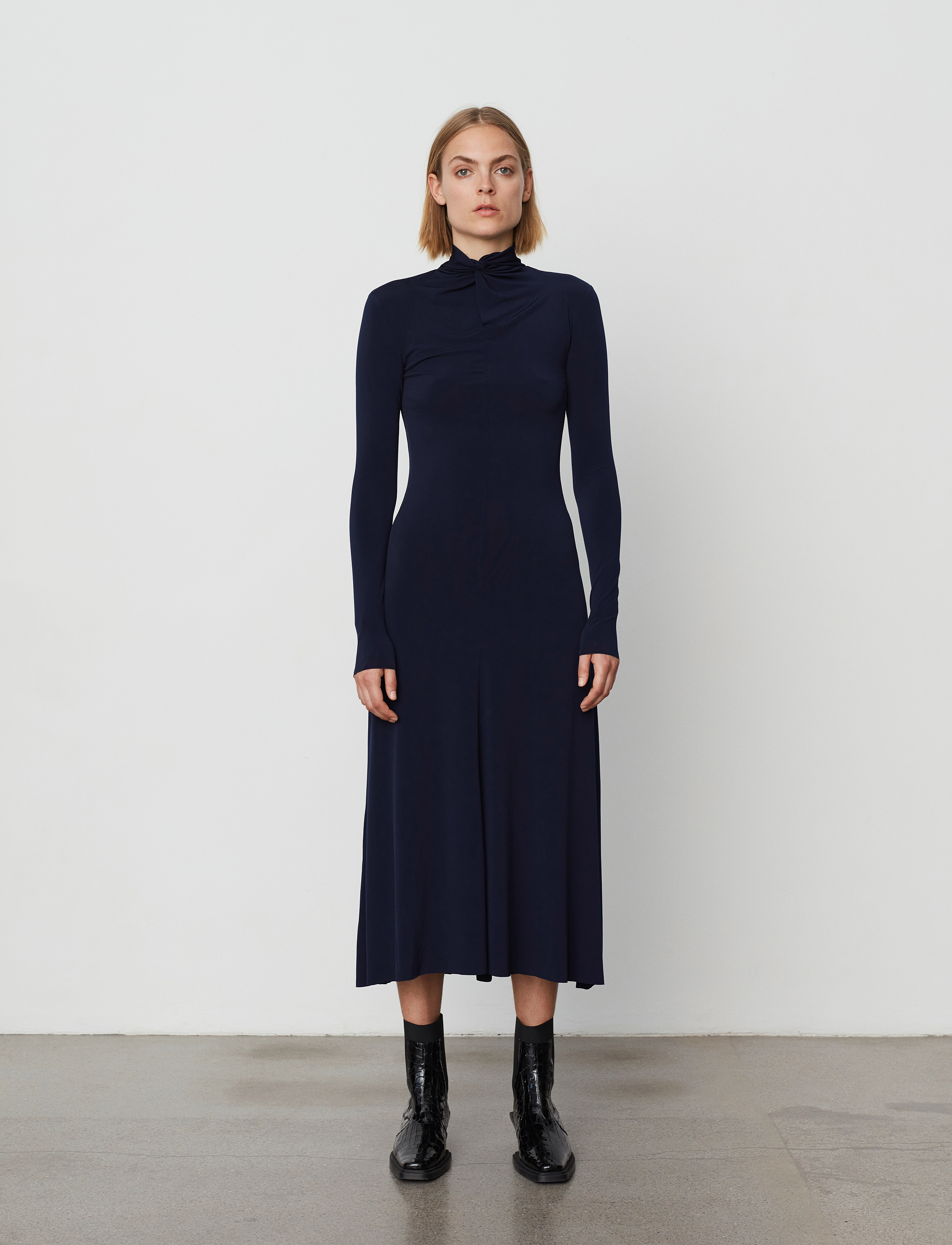 Day Birger et Mikkelsen Lucille - Delicate Stretch - Tøj - TOTAL ECLIPSE / navy