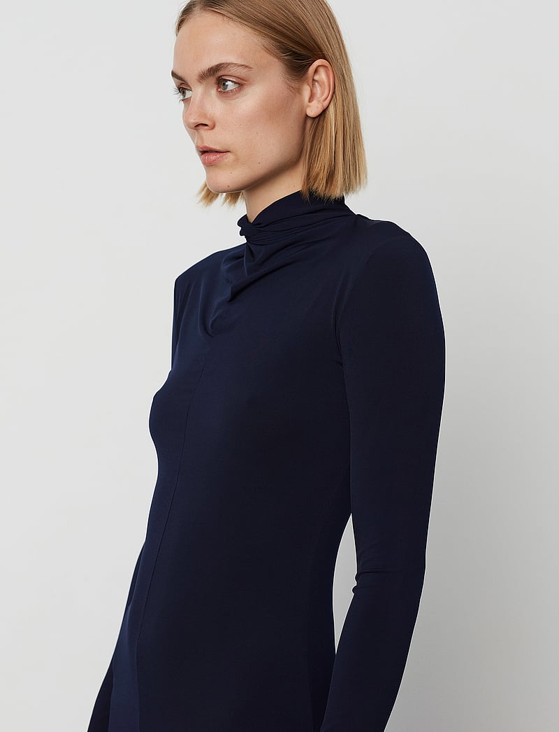Day Birger et Mikkelsen - Lucille - Delicate Stretch - midi kjoler - total eclipse - 5