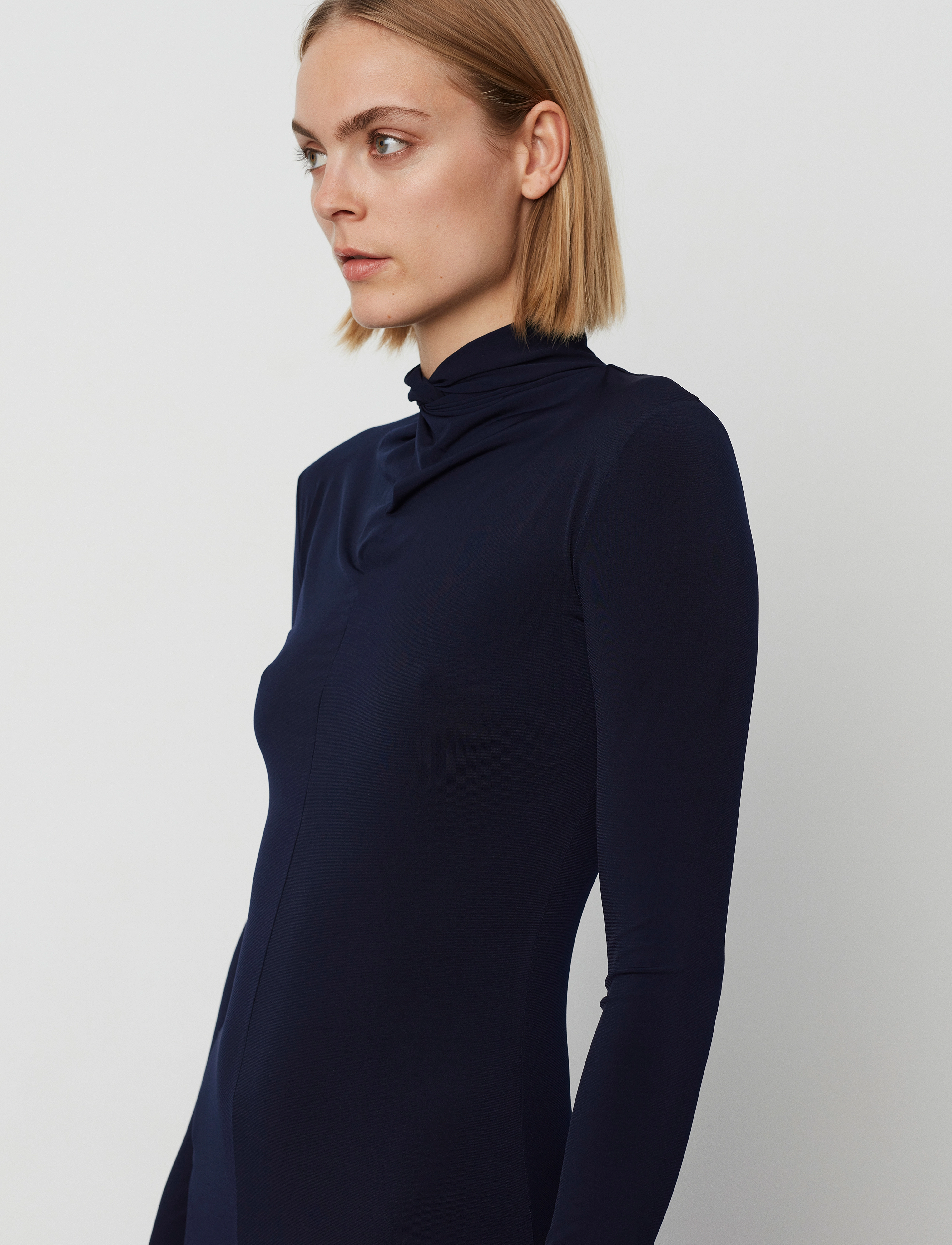 Day Birger et Mikkelsen - Lucille - Delicate Stretch - midi kjoler - total eclipse - 5