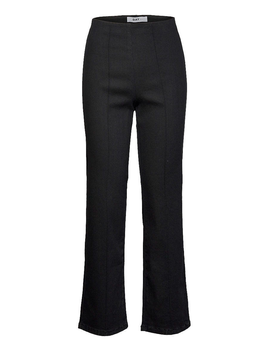 Day Birger et Mikkelsen - Madisson - Comfy Denim RD - alt laiad püksid - black - 1