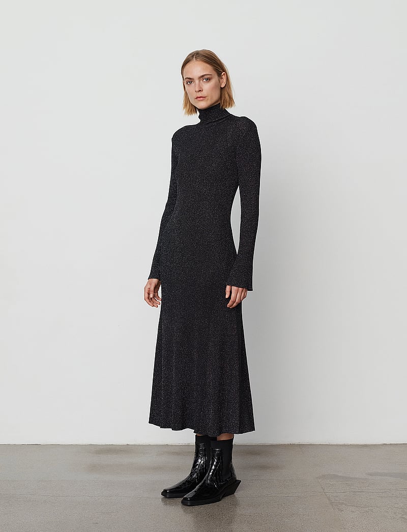 Day Birger et Mikkelsen - Neal - Lurex Shine - strikkjoler - black - 3