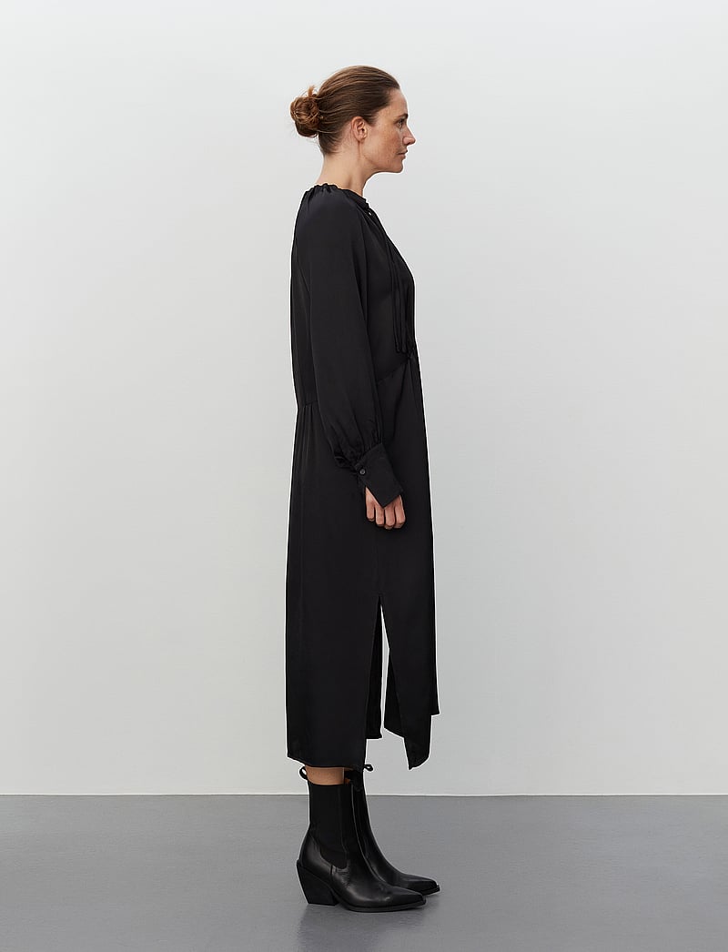 Day Birger et Mikkelsen - Sage - Fluid Texture - midiklänningar - black - 3