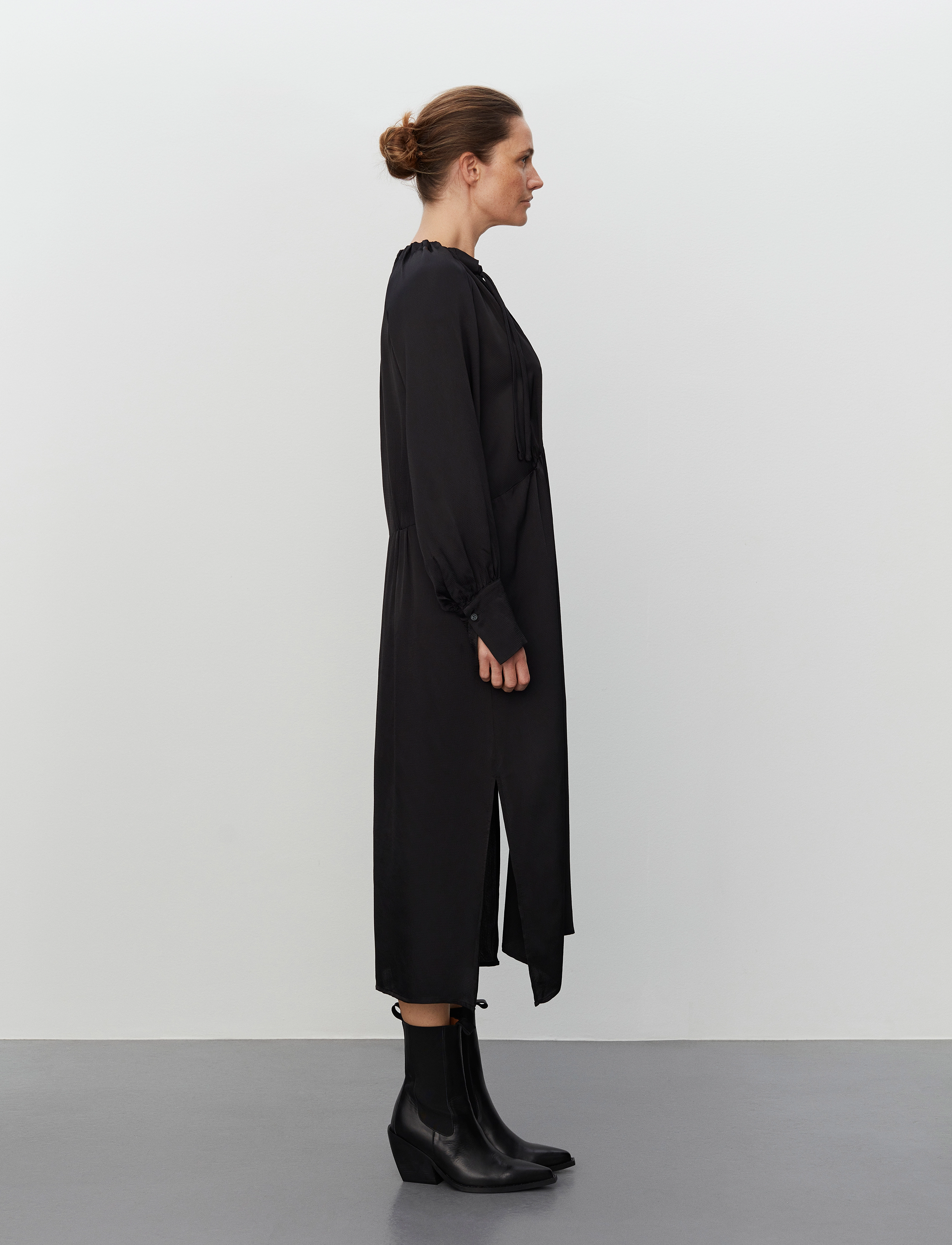 Day Birger et Mikkelsen - Sage - Fluid Texture - vidutinio ilgio suknelės - black - 3