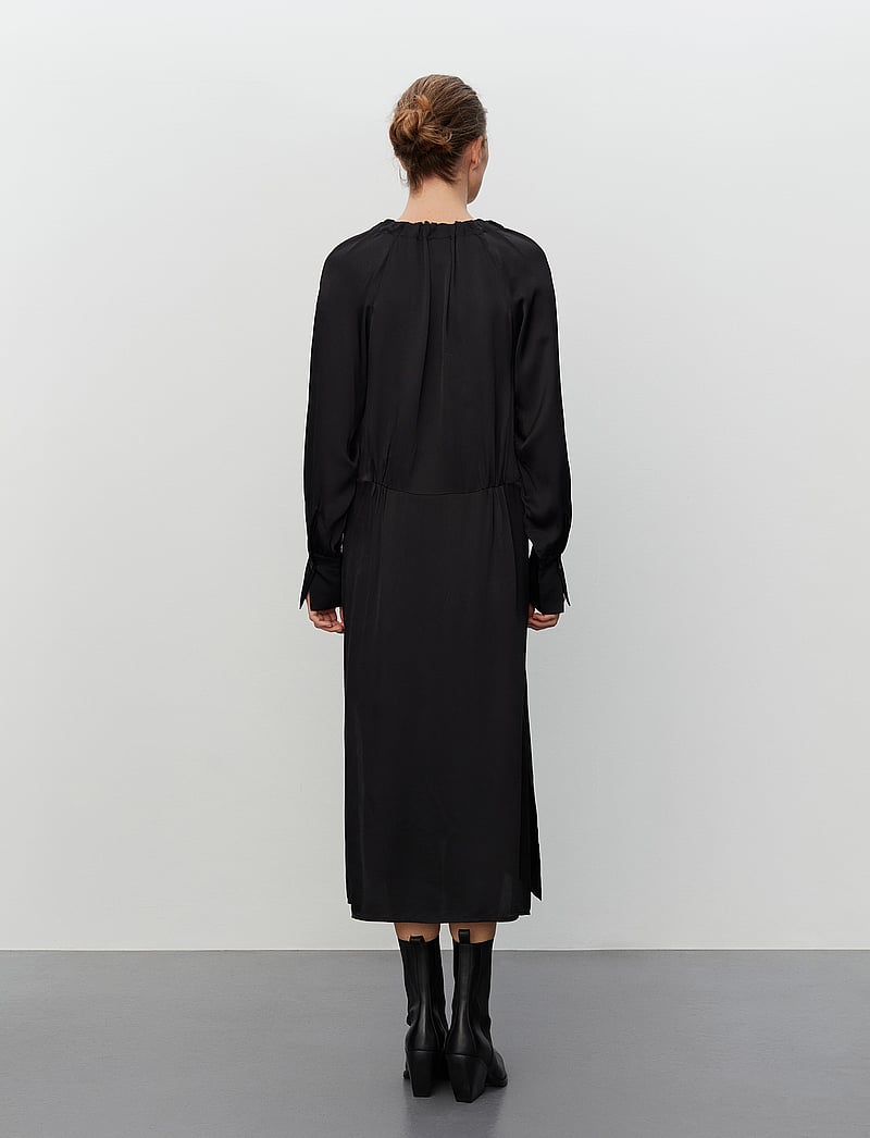 Day Birger et Mikkelsen - Sage - Fluid Texture - midiklänningar - black - 4