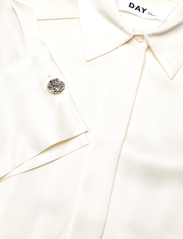 Day Birger et Mikkelsen - Sonya - Shiny Viscose - shirt dresses - white alyssum - 8