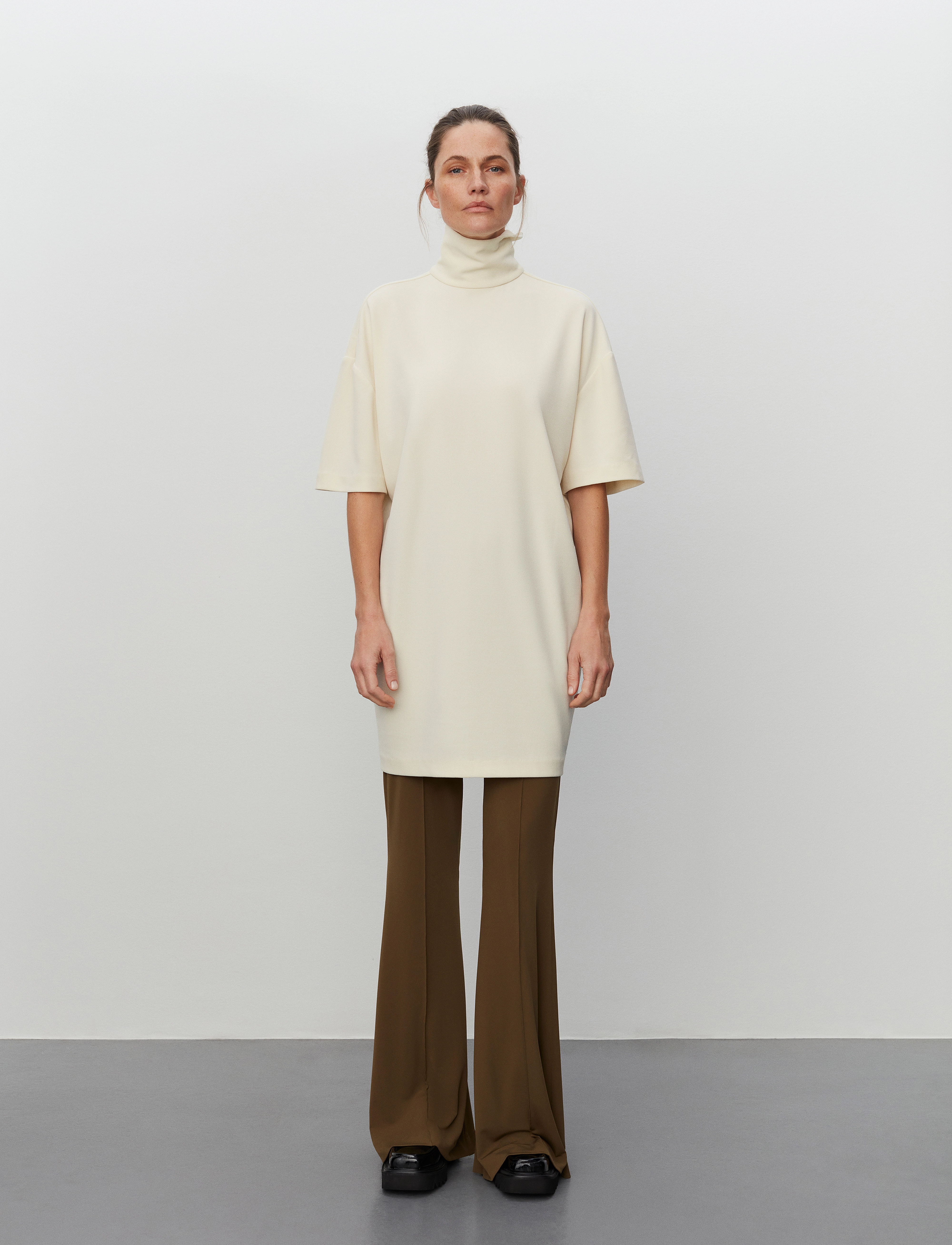 Day Birger et Mikkelsen Vivien All Jersey, XS, Dresses, Creme - Short Dress, Frauen