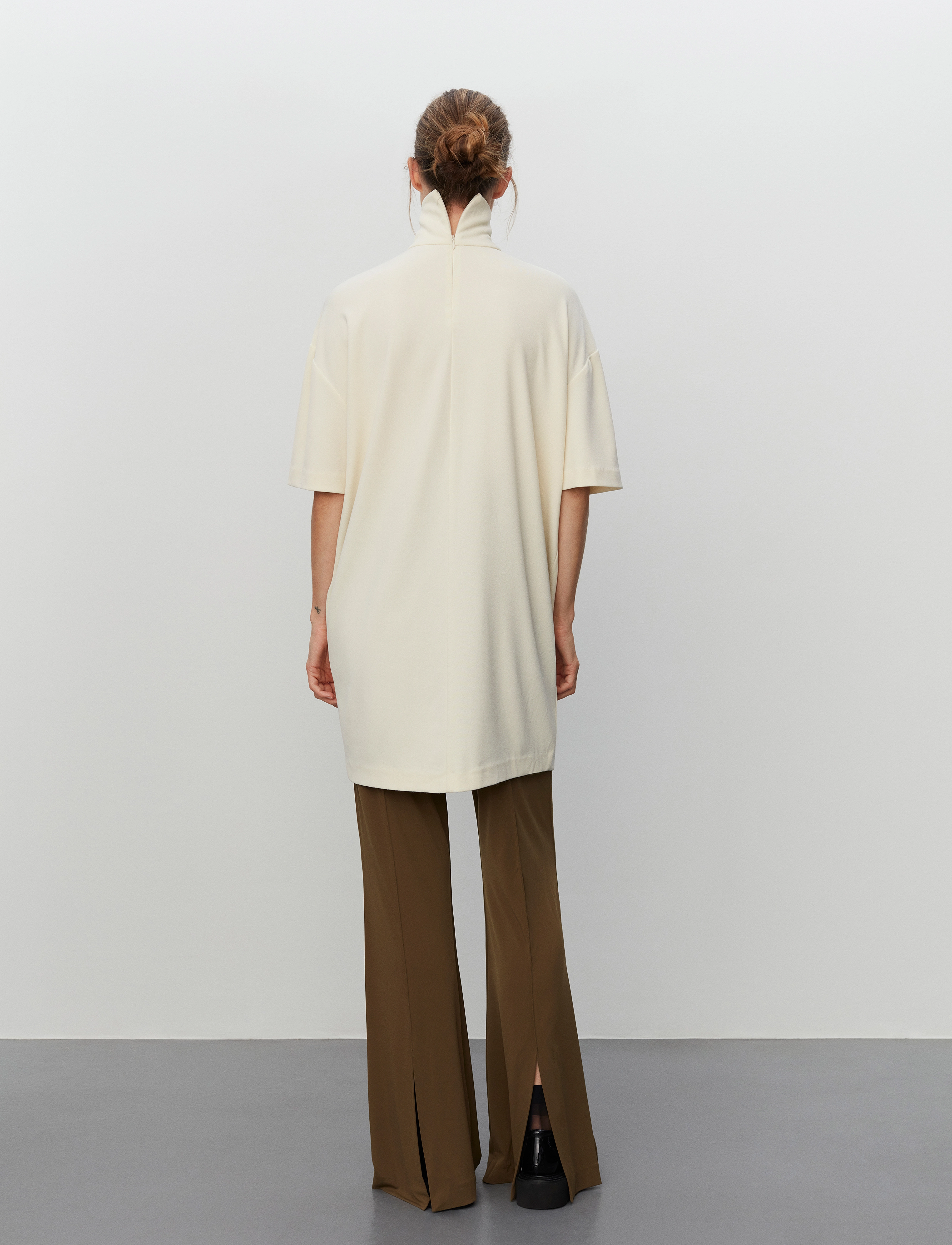 Day Birger et Mikkelsen - Vivien - All Day Jersey - marškinėlių tipo suknelės - cloud cream - 4