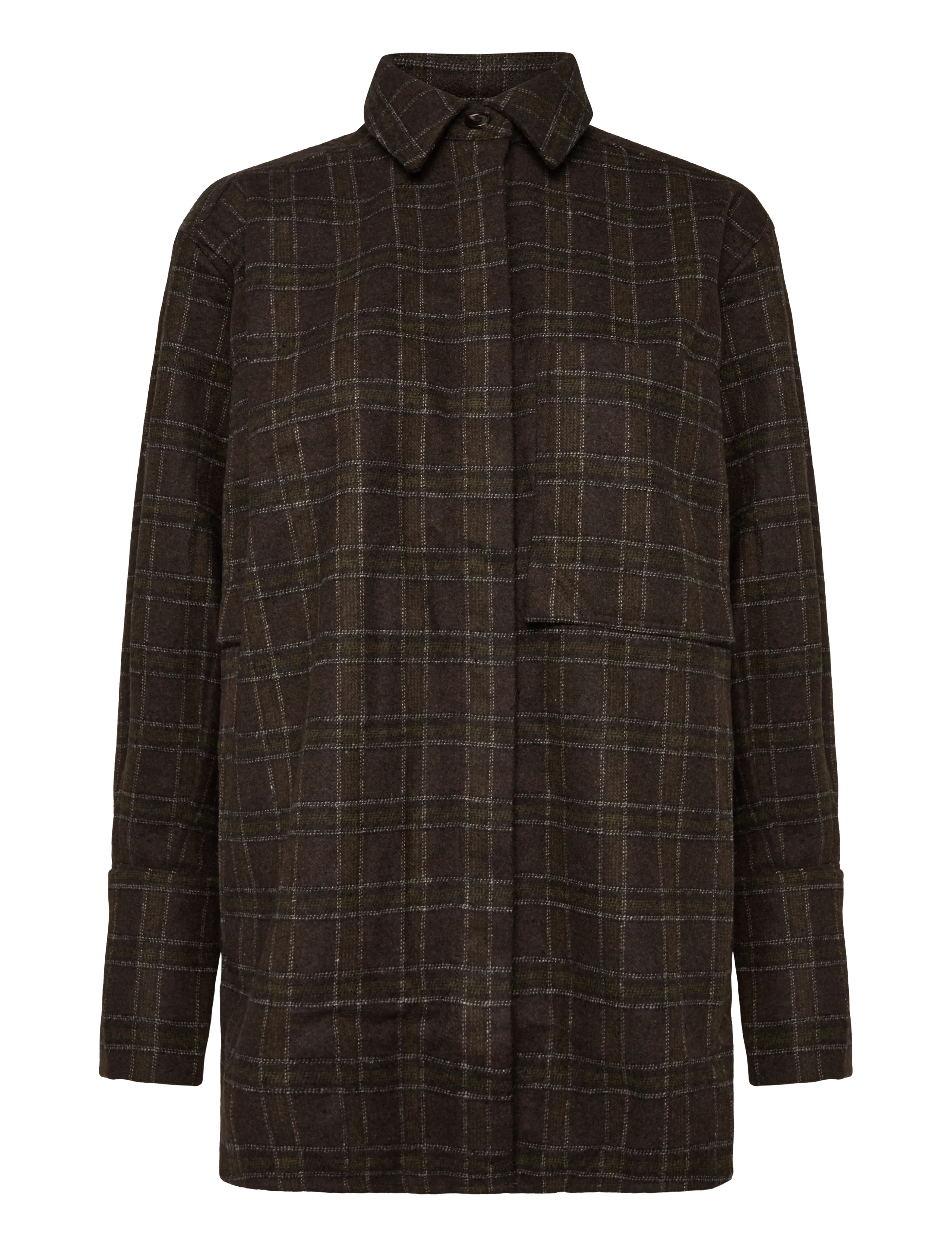 Day Birger et Mikkelsen DAYHara - Flanello - Overshirts - BROWN CHECK / brown