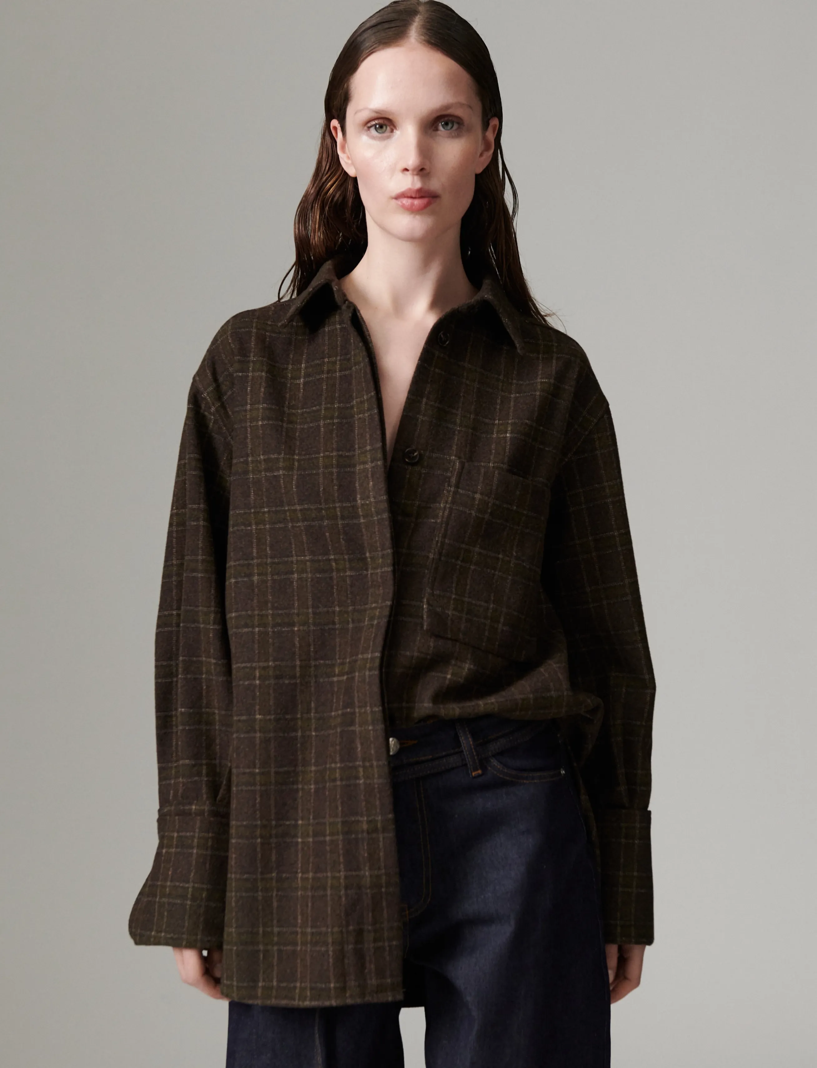 Day Birger et Mikkelsen - DAYHara - Flanello - overshirts - brown check - 0