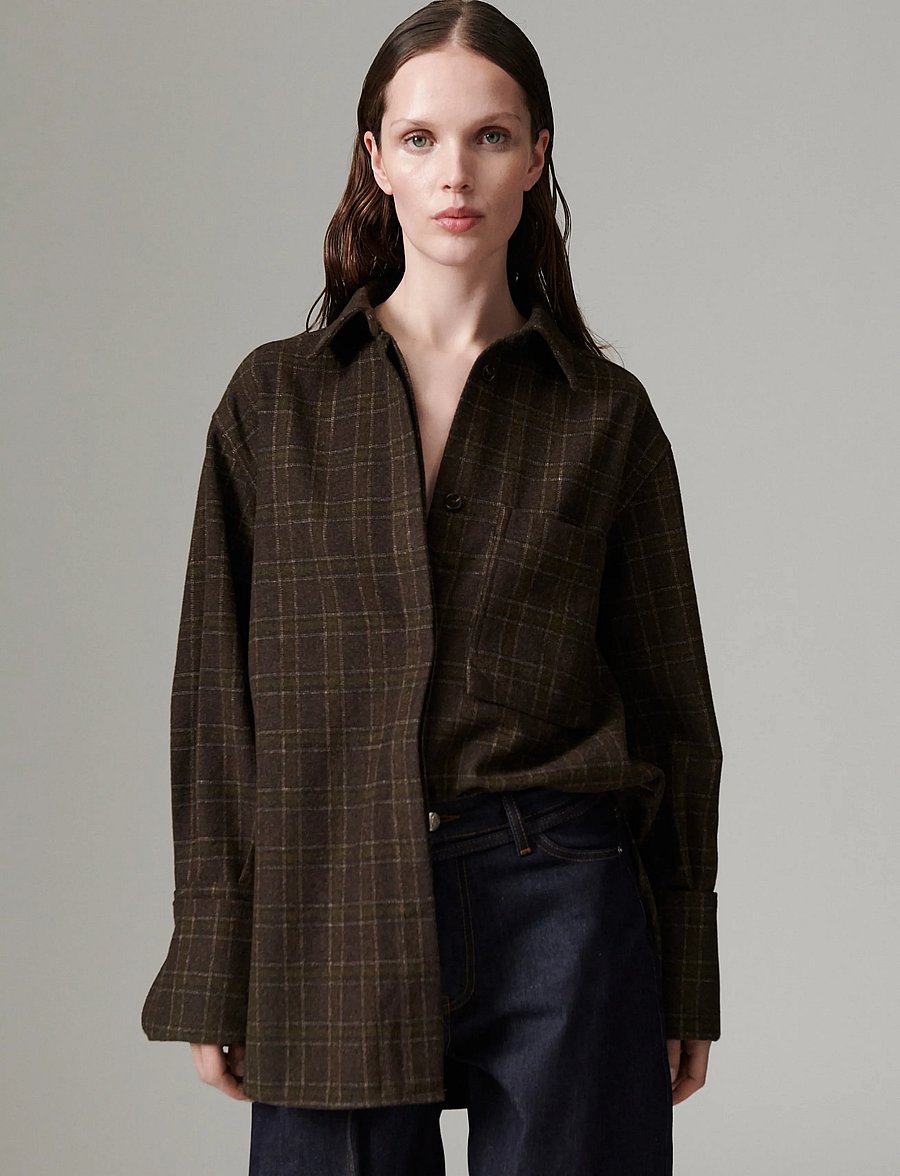 Day Birger et Mikkelsen - DAYHara - Flanello - overshirts - brown check - 0