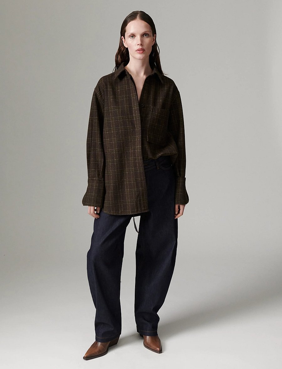Day Birger et Mikkelsen - DAYHara - Flanello - overshirts - brown check - 5