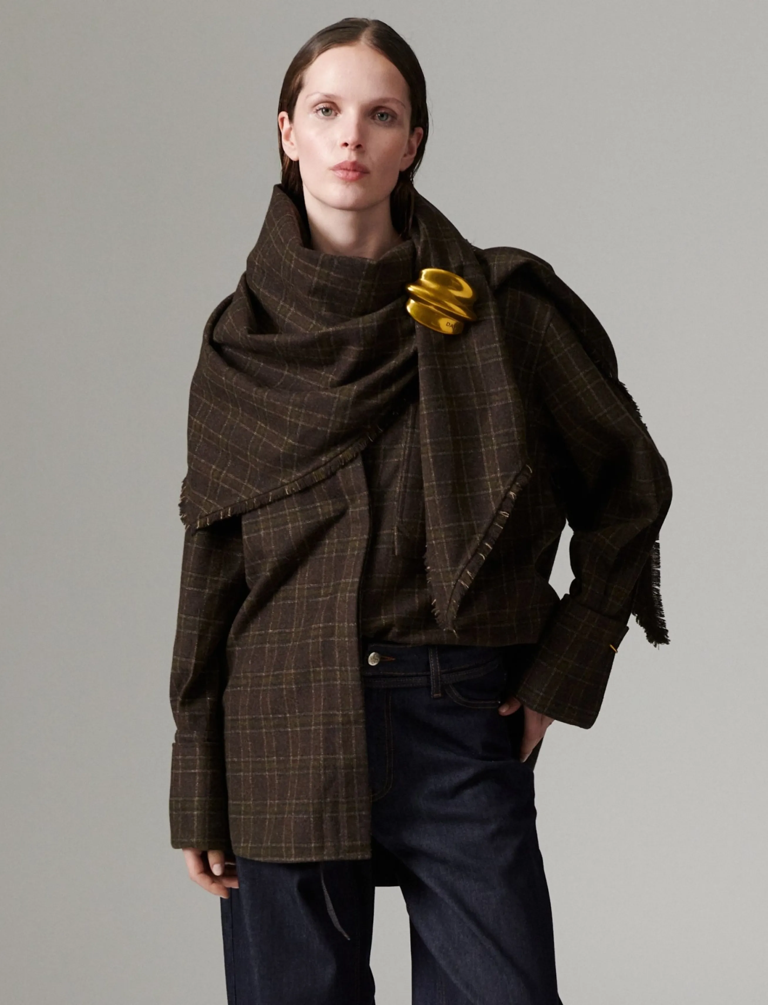 Day Birger et Mikkelsen - DAYZia - Flanello - halsdukar - brown check - 3
