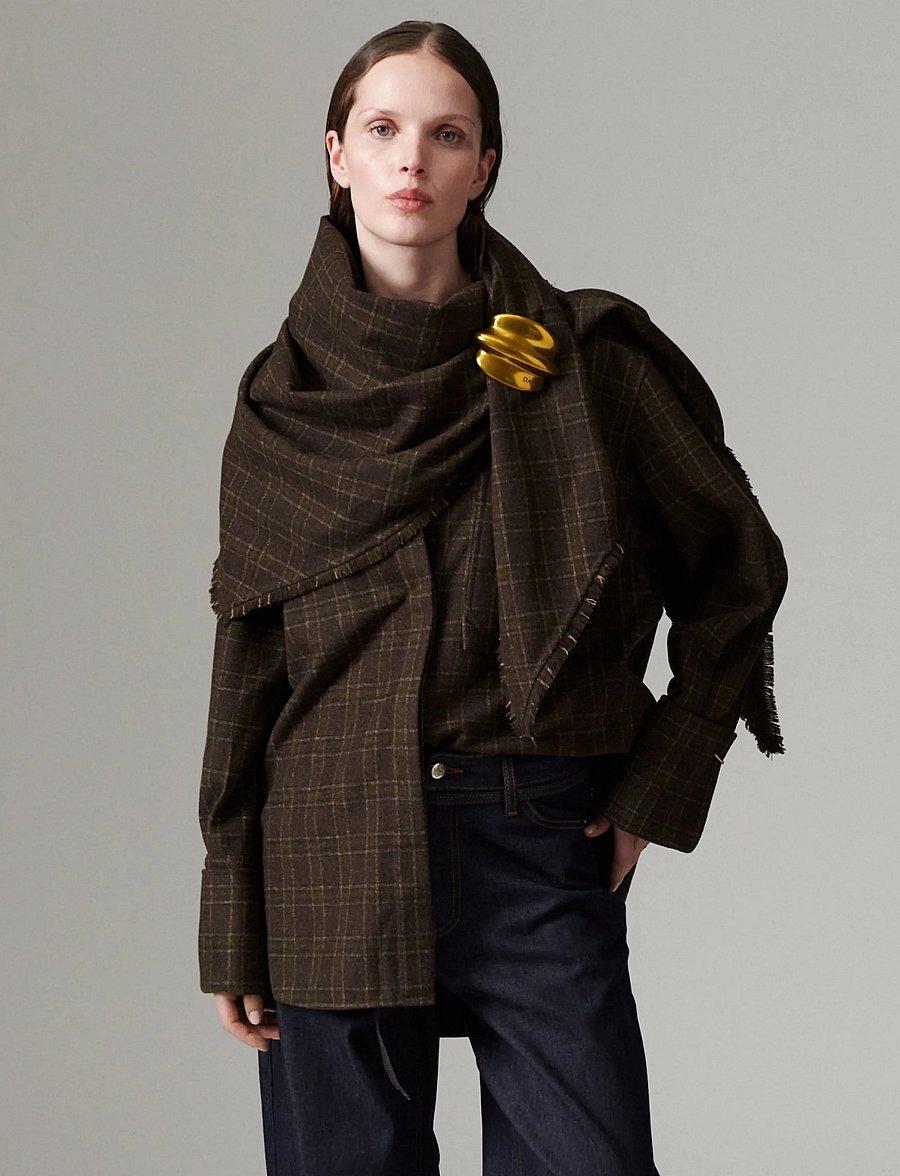 Day Birger et Mikkelsen - DAYZia - Flanello - halsdukar - brown check - 3
