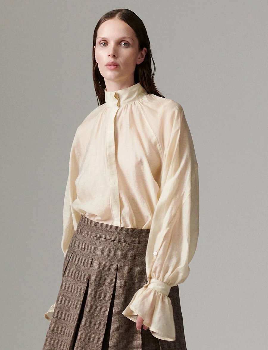 Day Birger et Mikkelsen - DAYWayo - Linen Tento - leinenhemden - brown rice - 0