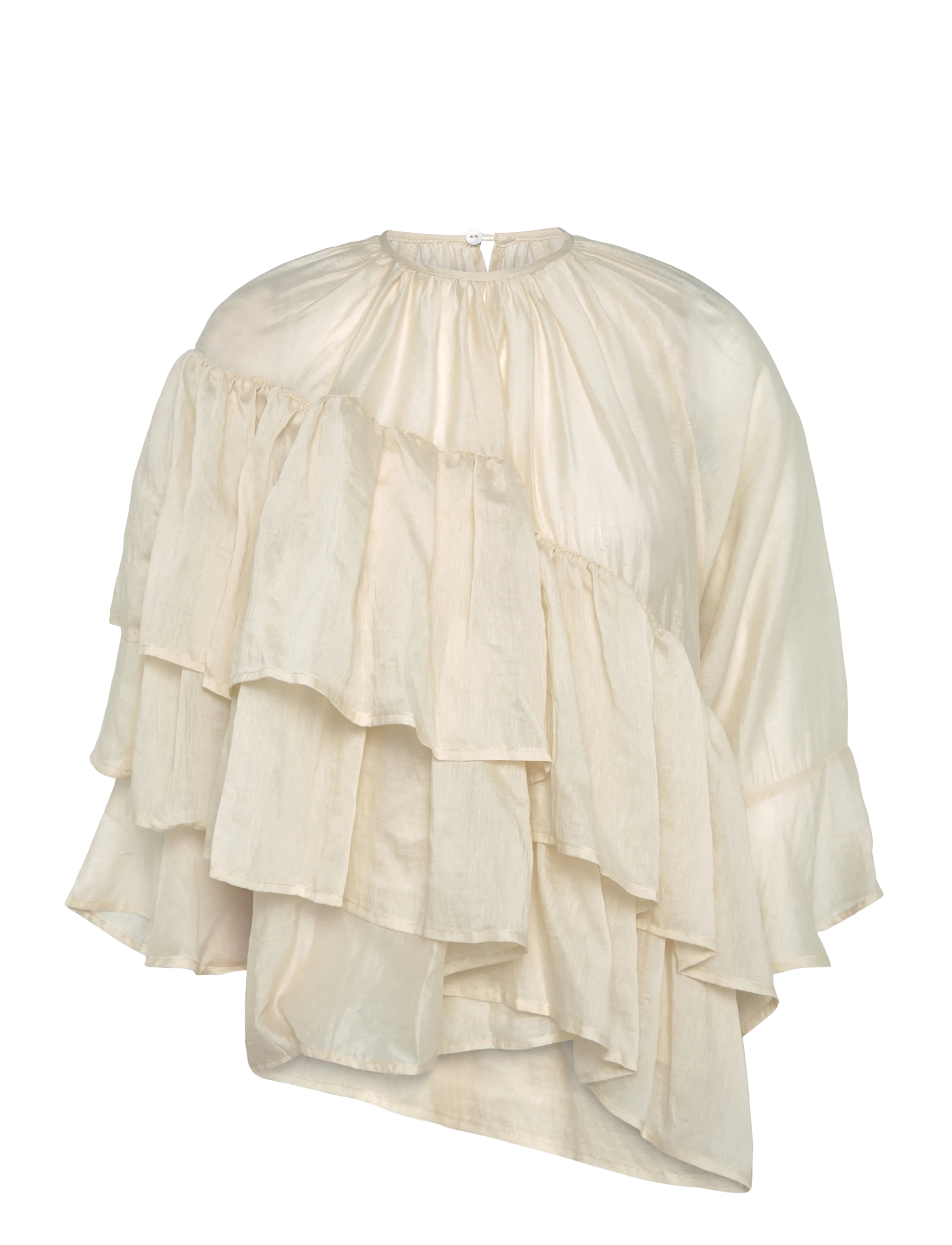 Day Birger et Mikkelsen - DAYToro - Linen Tento - trekvartærmede bluser - brown rice - 1