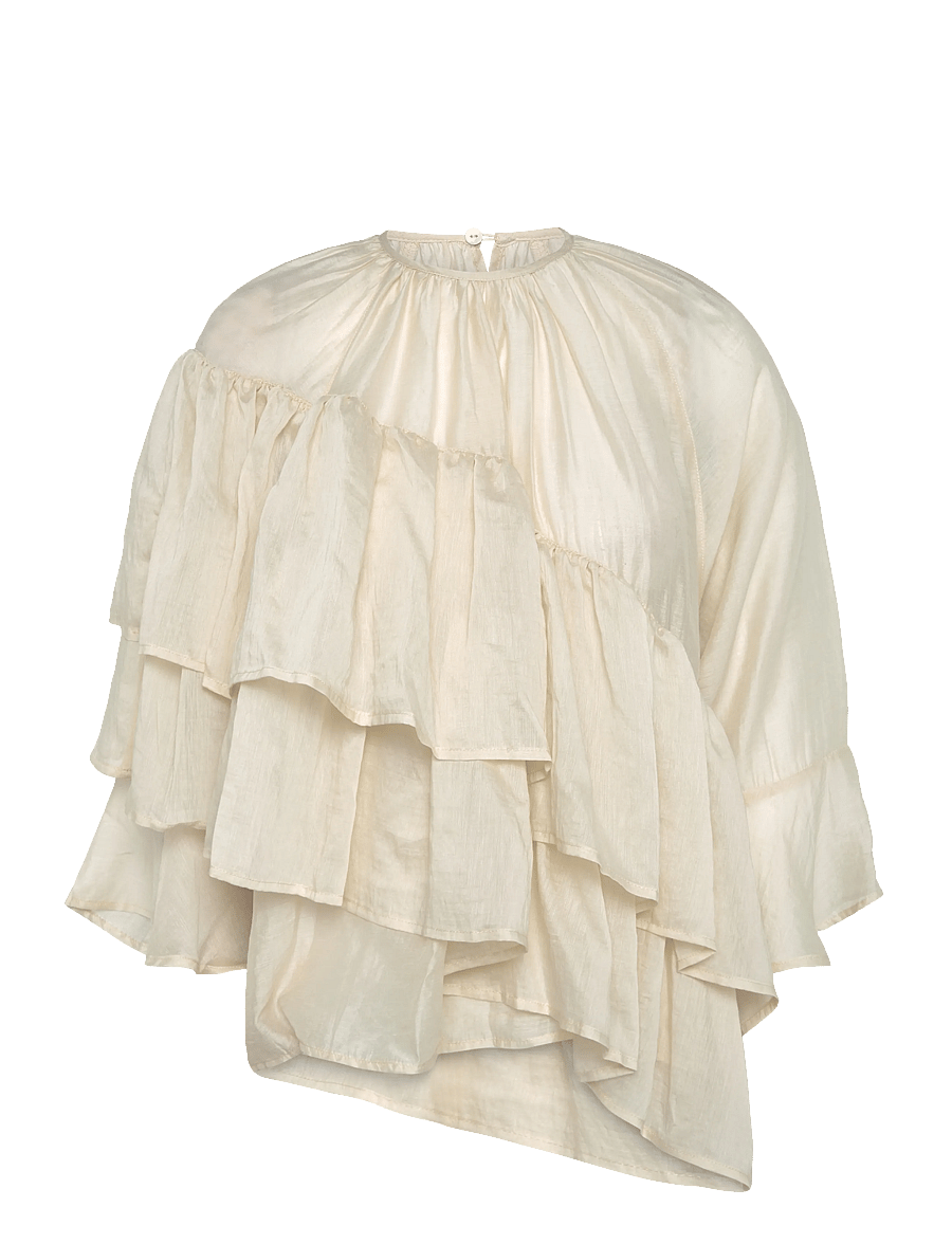 Day Birger et Mikkelsen - DAYToro - Linen Tento - trekvartærmede bluser - brown rice - 1