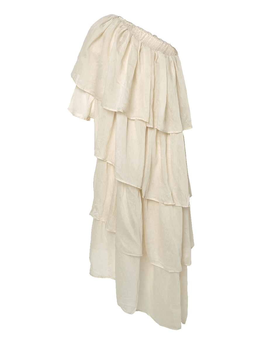 Day Birger et Mikkelsen - DAYTobba - Linen Tento - sommerkjoler - brown rice - 2